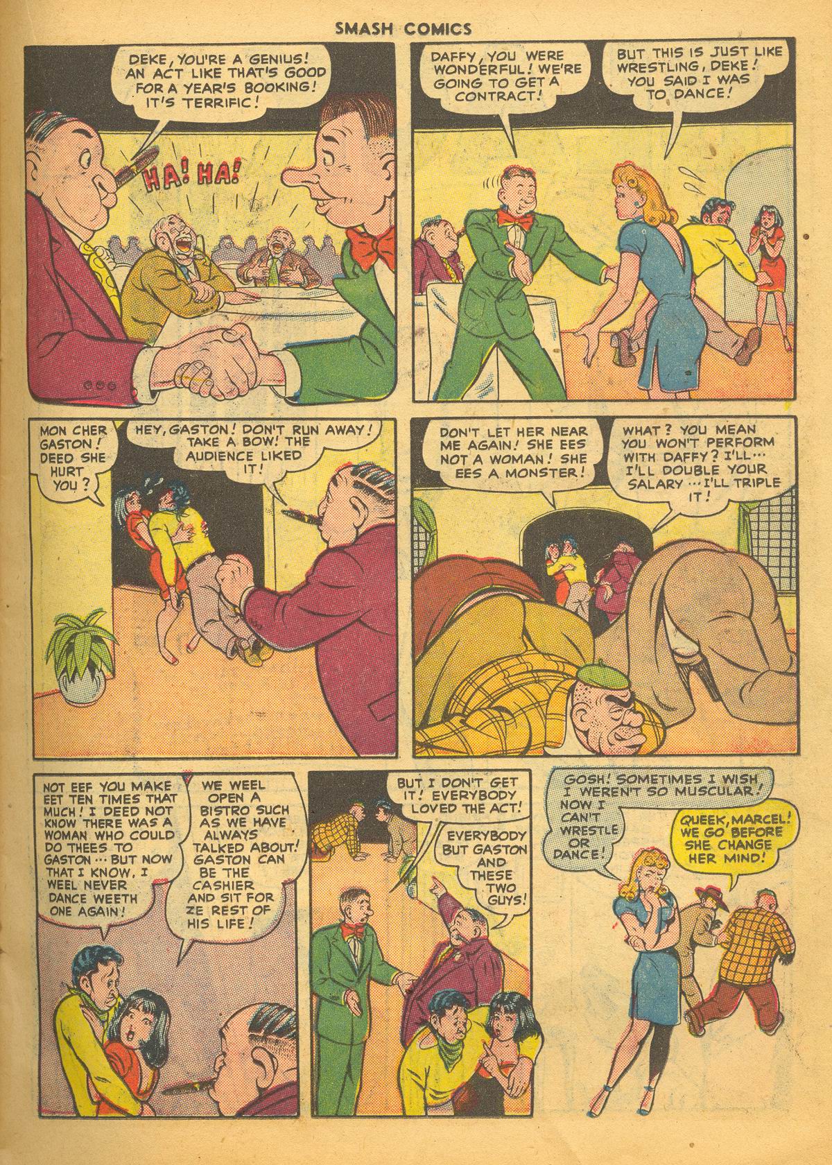 Read online Smash Comics comic -  Issue #72 - 19