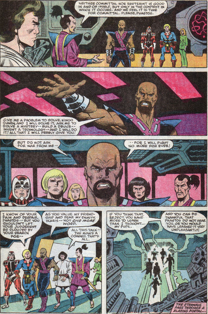 Read online Eternals (1985) comic -  Issue #4 - 4