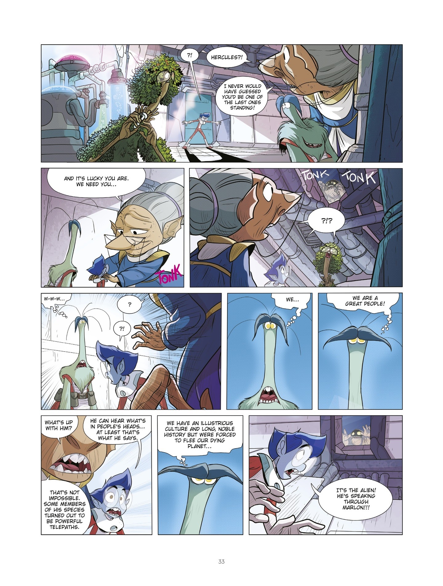 Read online Hercules Intergalactic Agent comic -  Issue #2 - 33
