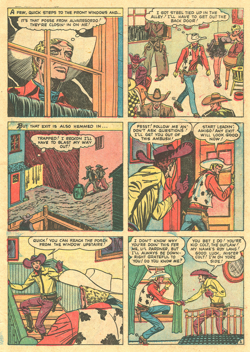 Read online Kid Colt Outlaw comic -  Issue #17 - 27