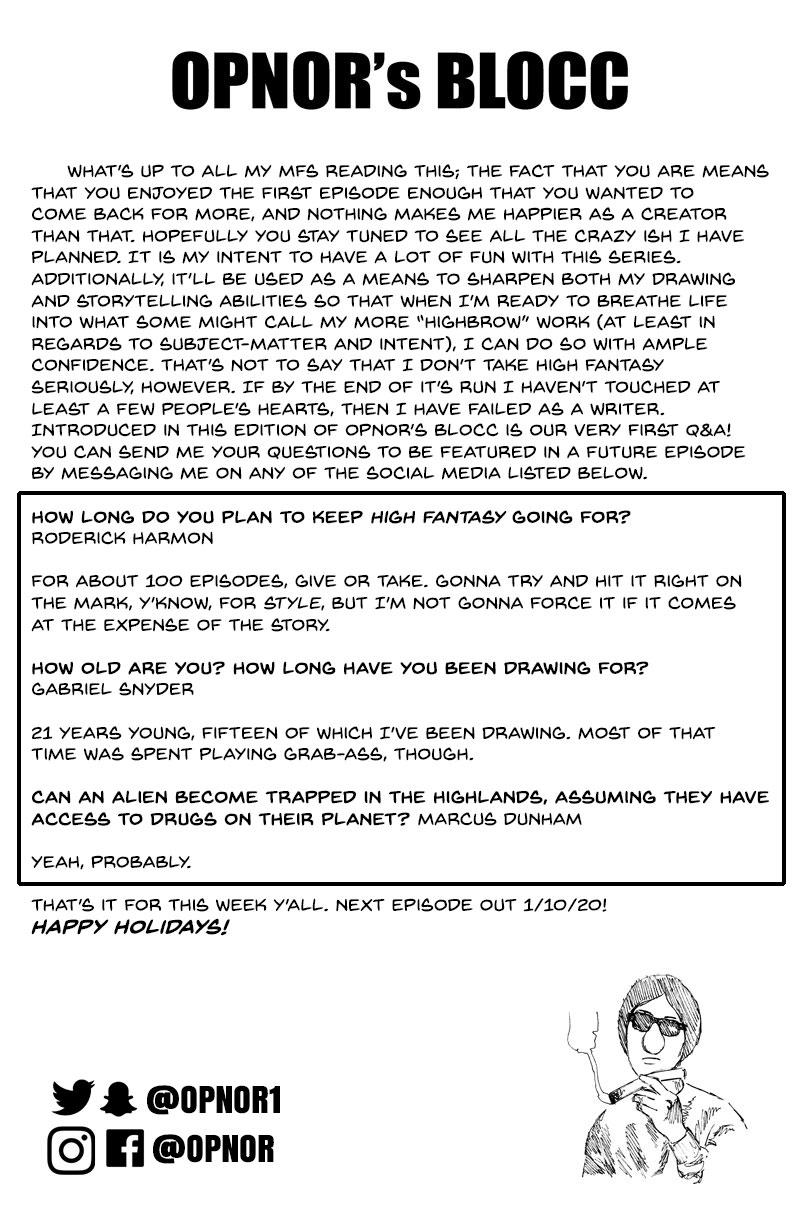 Read online High Fantasy comic -  Issue #2 - 15