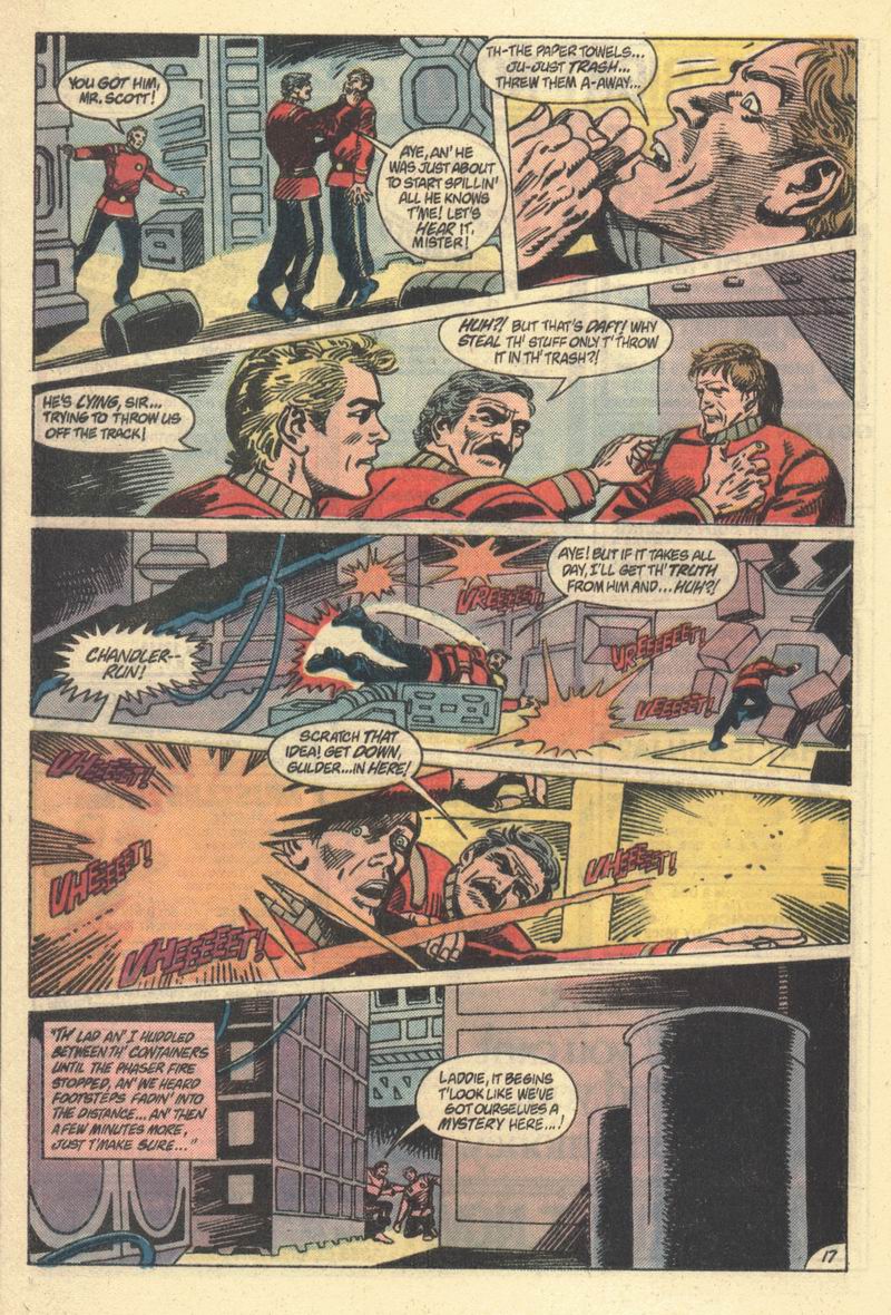 Read online Star Trek (1984) comic -  Issue #18 - 18
