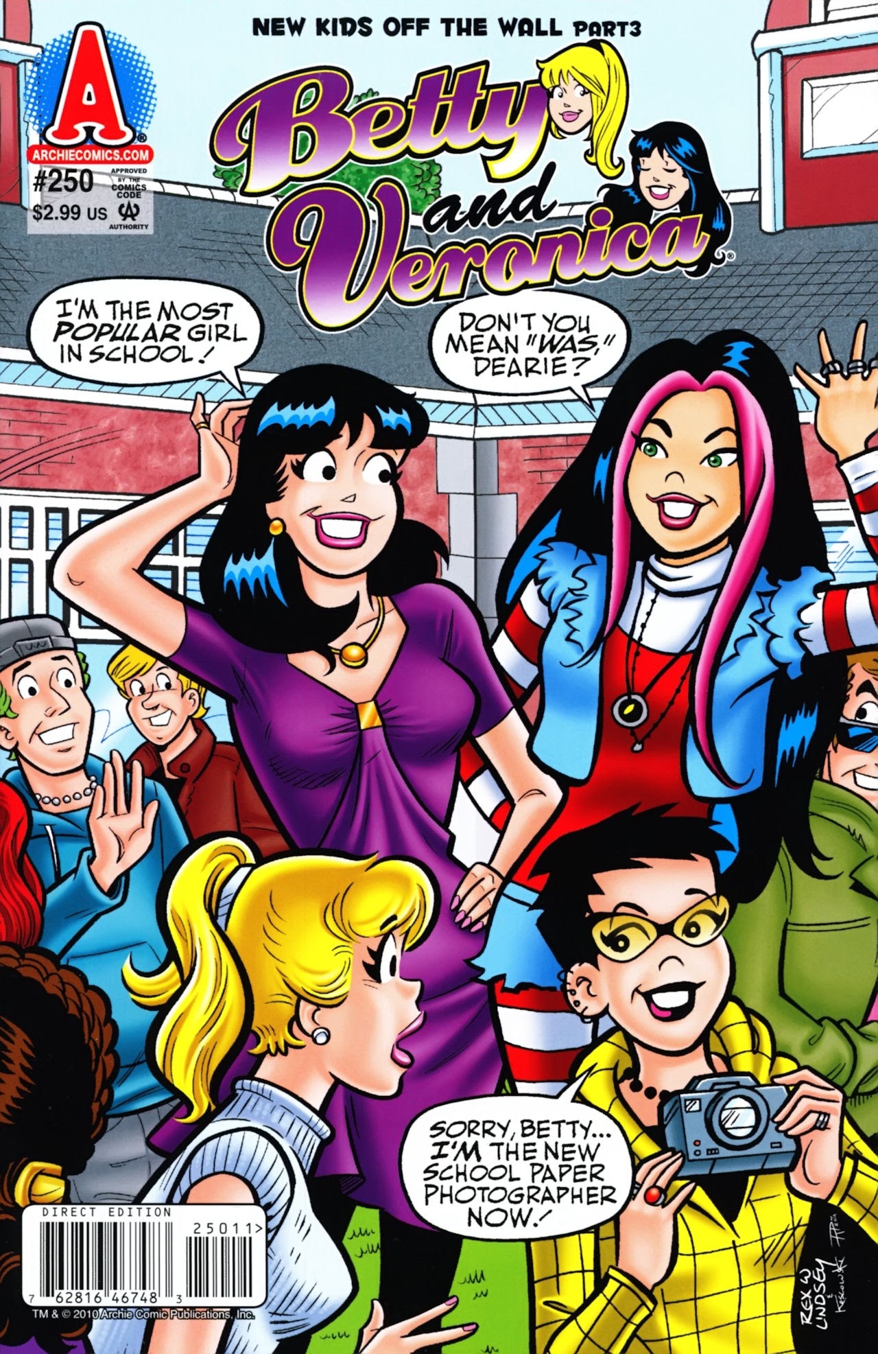 Read online Betty and Veronica (1987) comic -  Issue #250 - 1