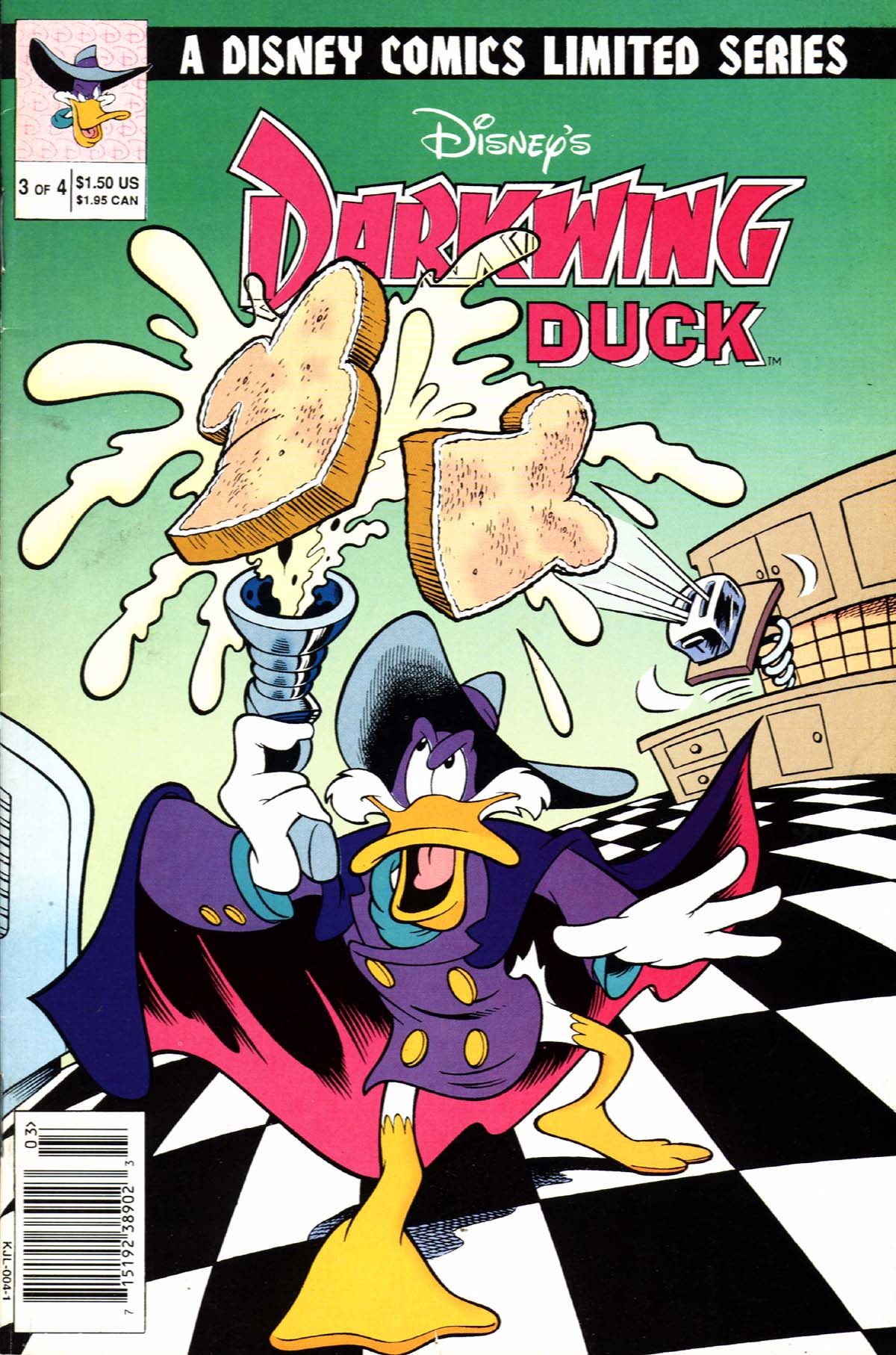 Read online Disney's Darkwing Duck Limited Series comic -  Issue #3 - 1