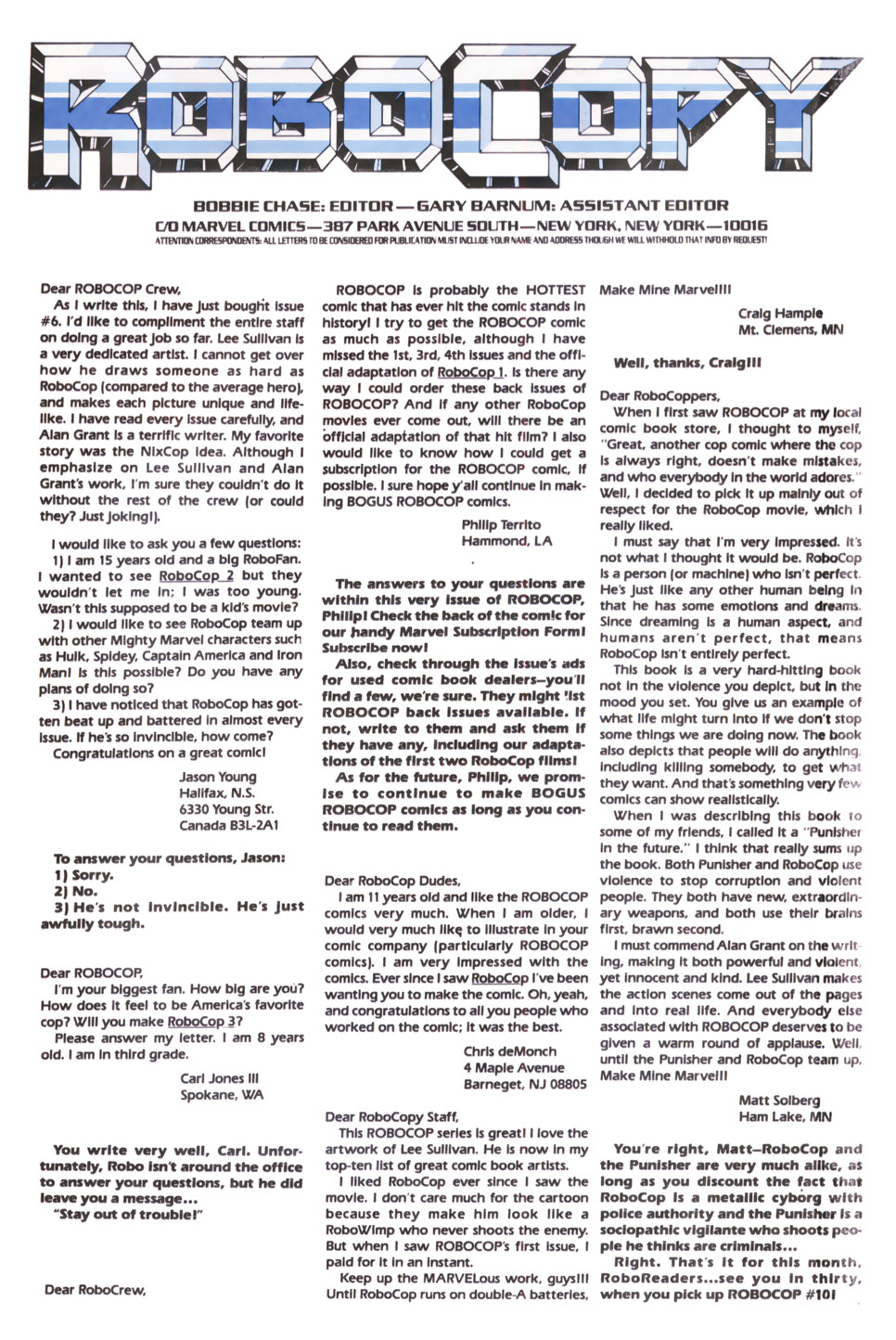 Read online Robocop (1990) comic -  Issue #9 - 24