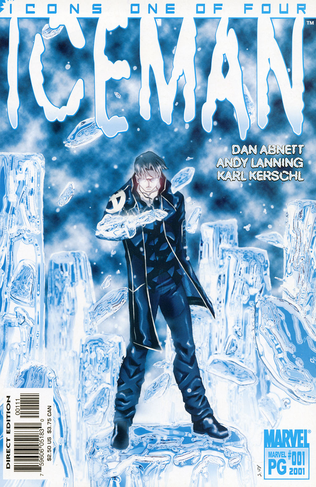 Read online Iceman (2001) comic -  Issue #1 - 1