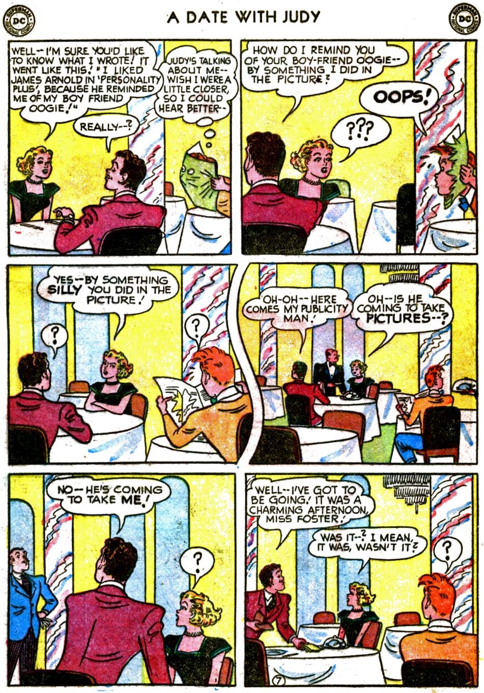 Read online A Date with Judy comic -  Issue #26 - 9