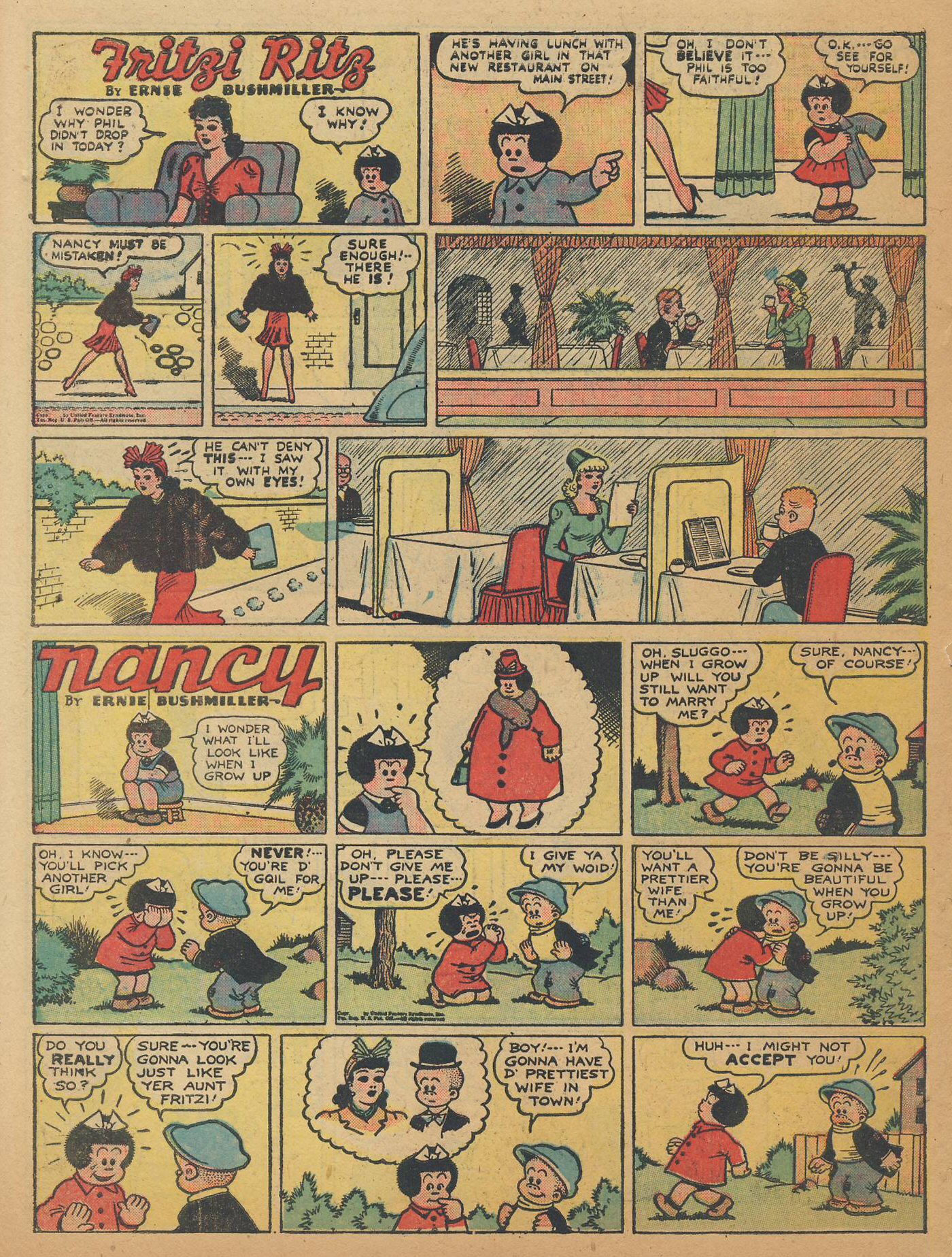 Read online Comics on Parade comic -  Issue #55 - 40