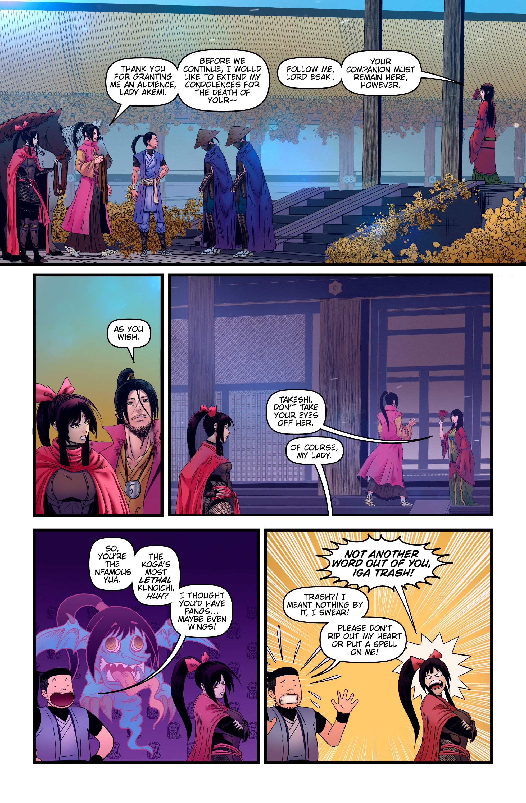 Read online Honor and Curse comic -  Issue #8 - 18