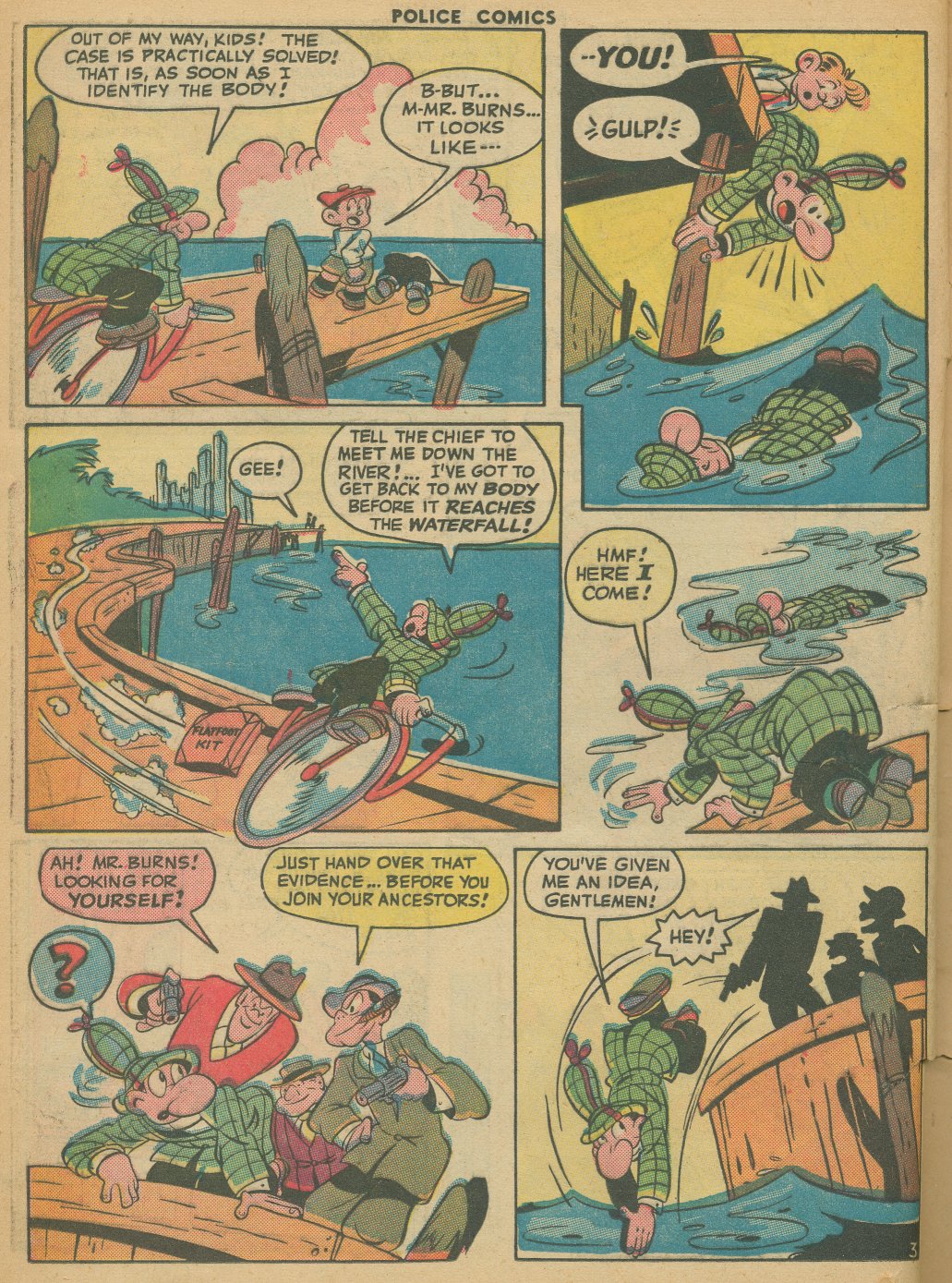 Read online Police Comics comic -  Issue #52 - 20