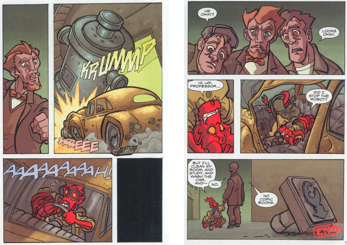 Read online Hellboy Animated: The Judgment Bell comic -  Issue # Full - 39