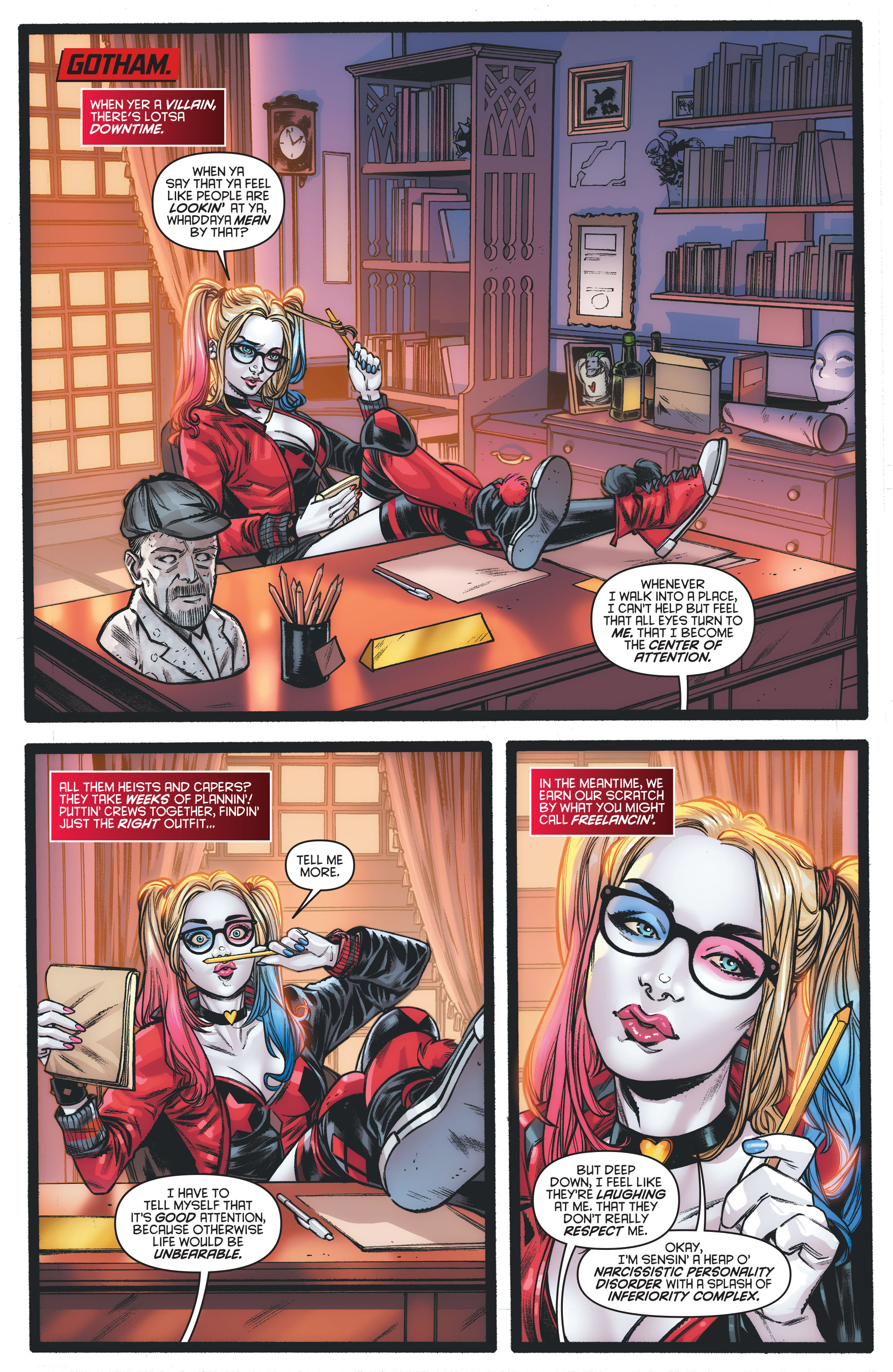 Read online Harley Quinn: Make 'em Laugh comic -  Issue #1 - 2