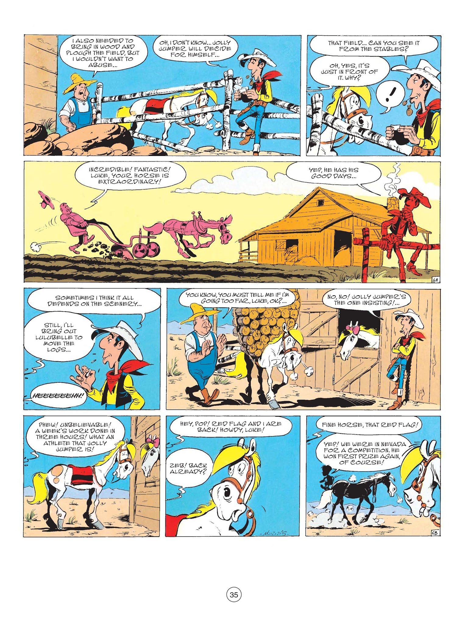 Read online A Lucky Luke Adventure comic -  Issue #60 - 37