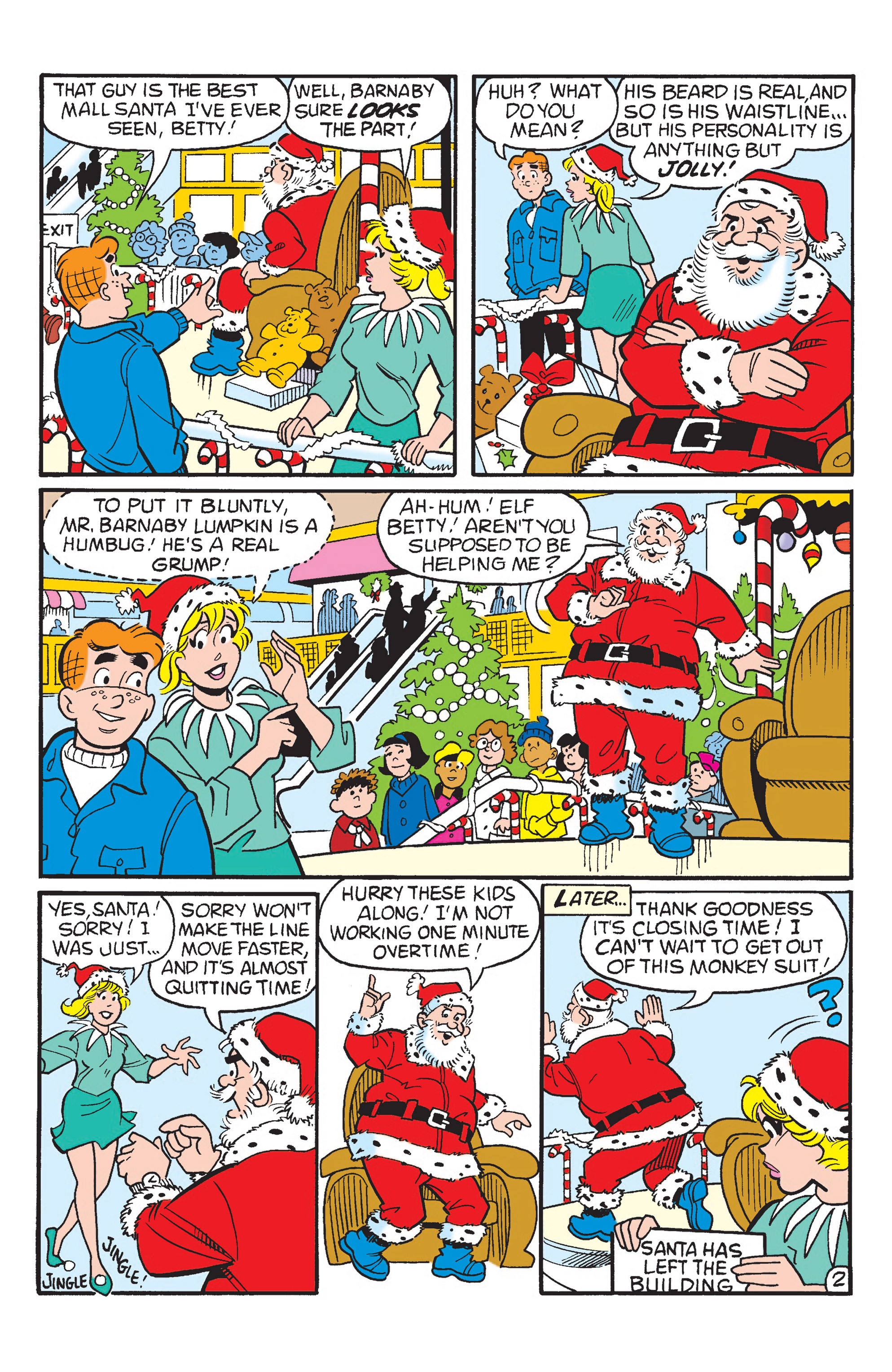Read online Archie's Christmas Spirit comic -  Issue # TPB - 92