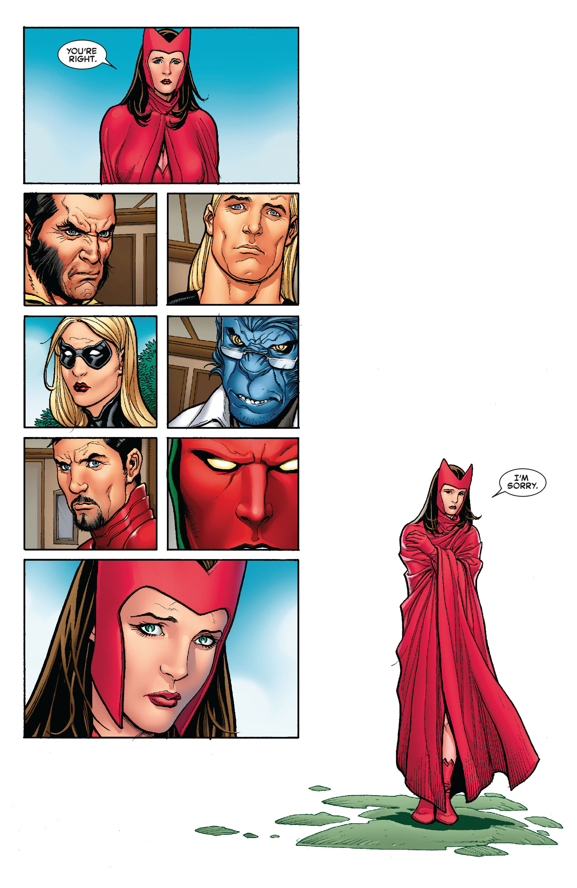 Read online Avengers vs. X-Men Omnibus comic -  Issue # TPB (Part 1) - 23