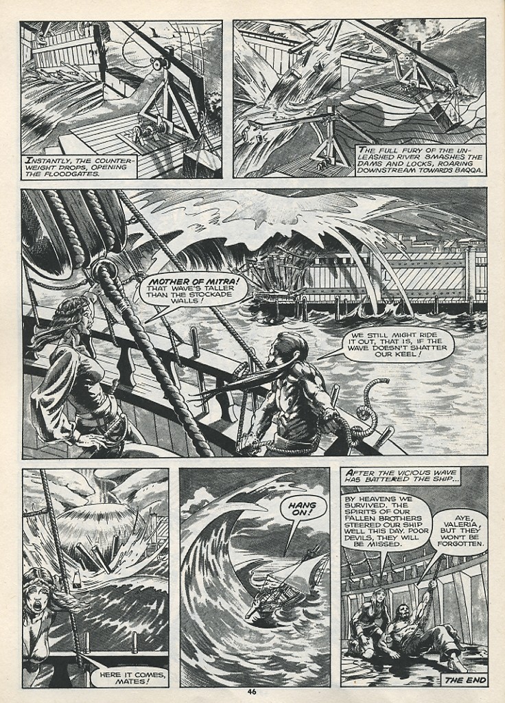 Read online The Savage Sword Of Conan comic -  Issue #177 - 48