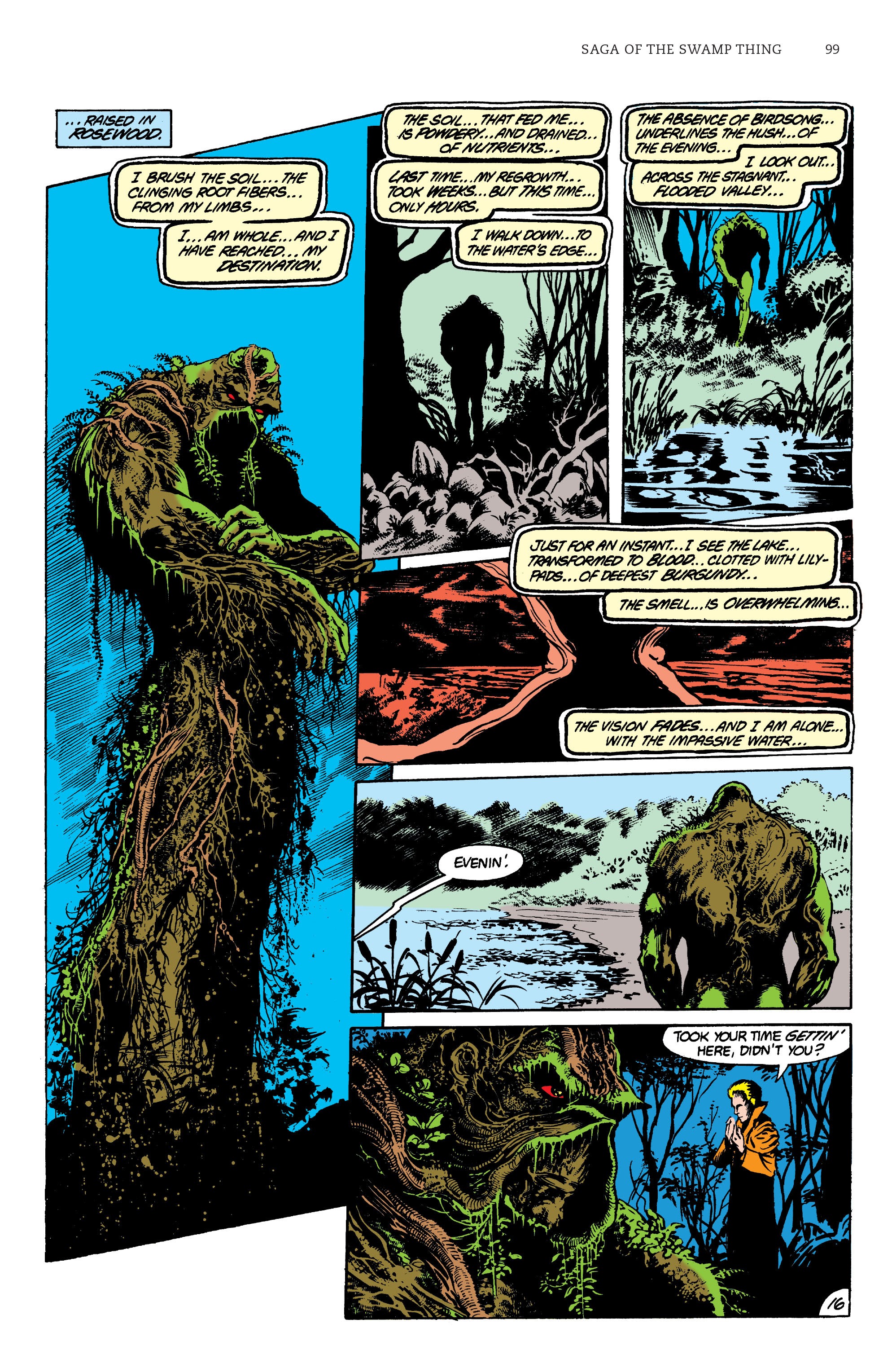 Read online Saga of the Swamp Thing comic -  Issue # TPB 3 (Part 1) - 98