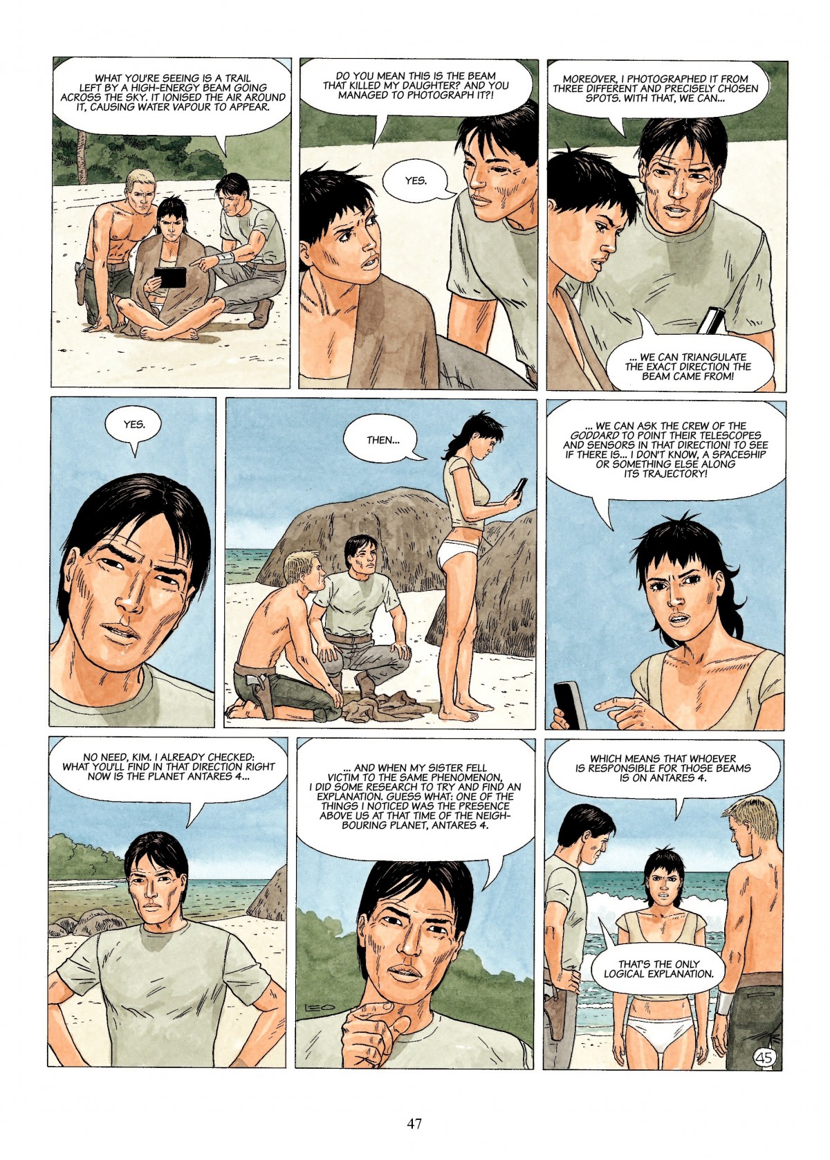 Read online Antares comic -  Issue #3 - 47