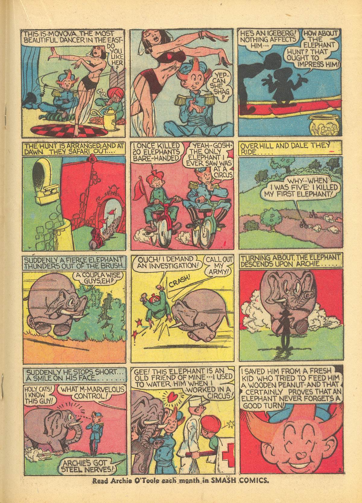 Read online Smash Comics comic -  Issue #4 - 36