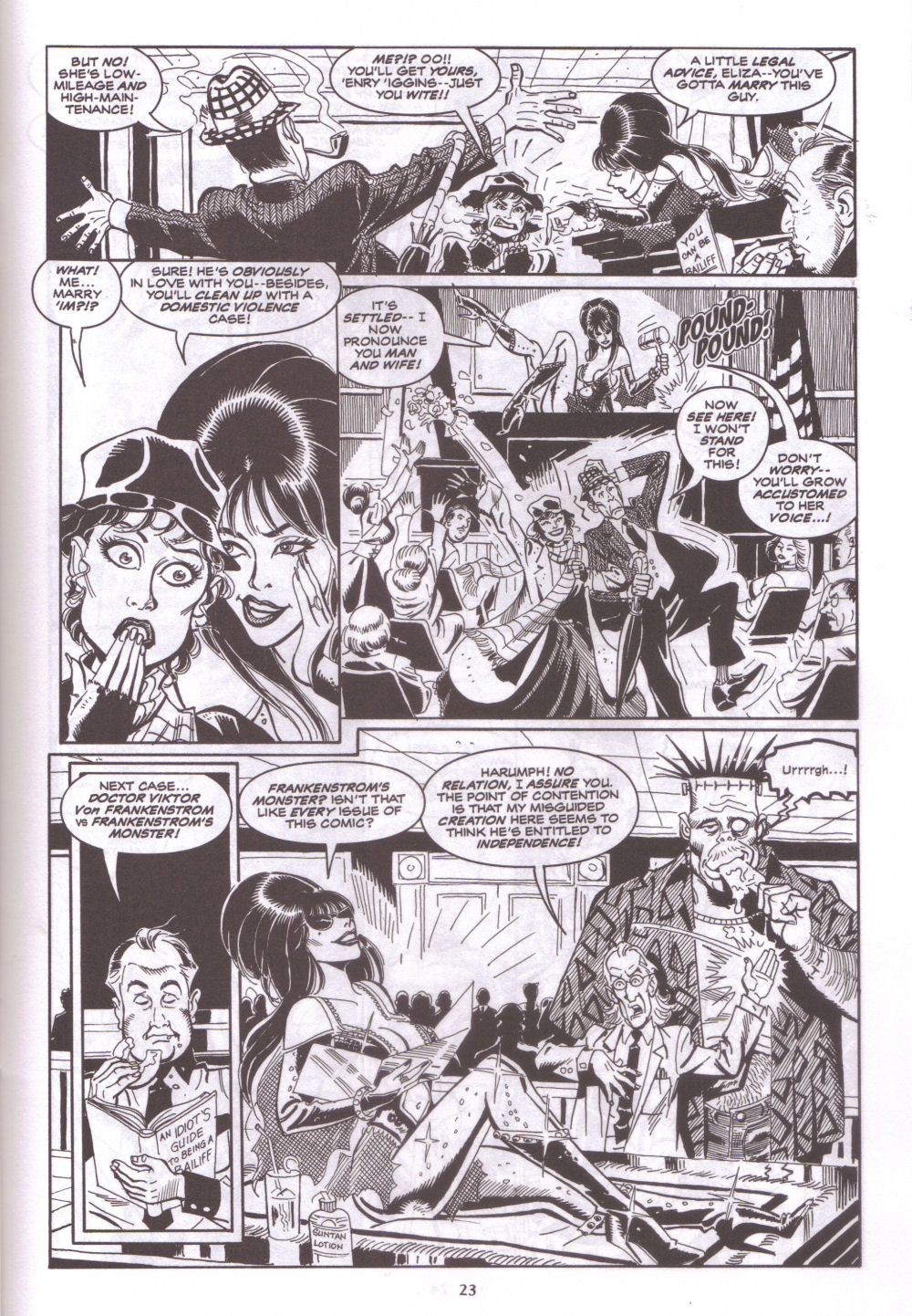 Read online Elvira, Mistress of the Dark comic -  Issue #91 - 20