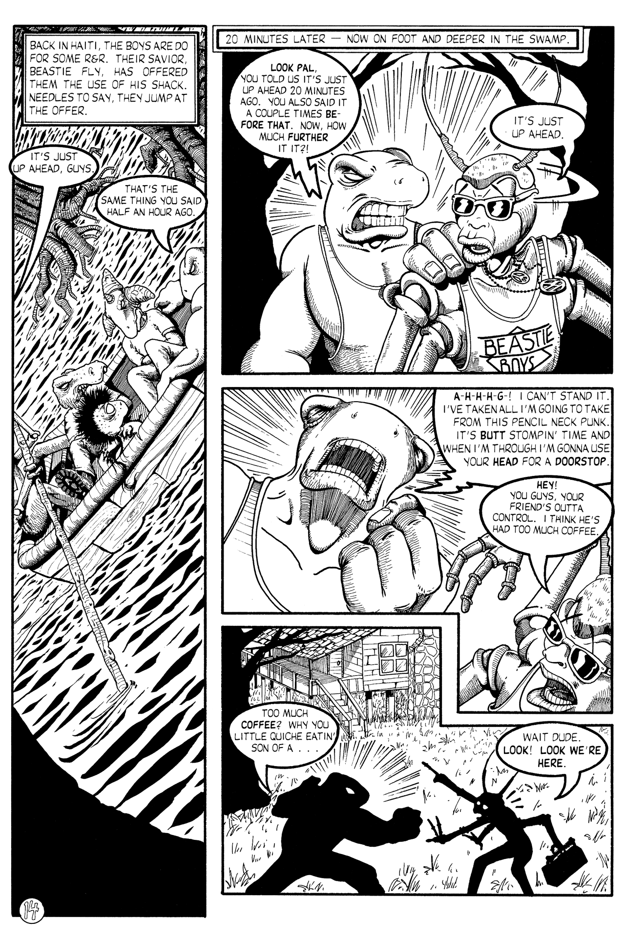 Read online Cold-Blooded Chameleon Commandos comic -  Issue #5 - 15
