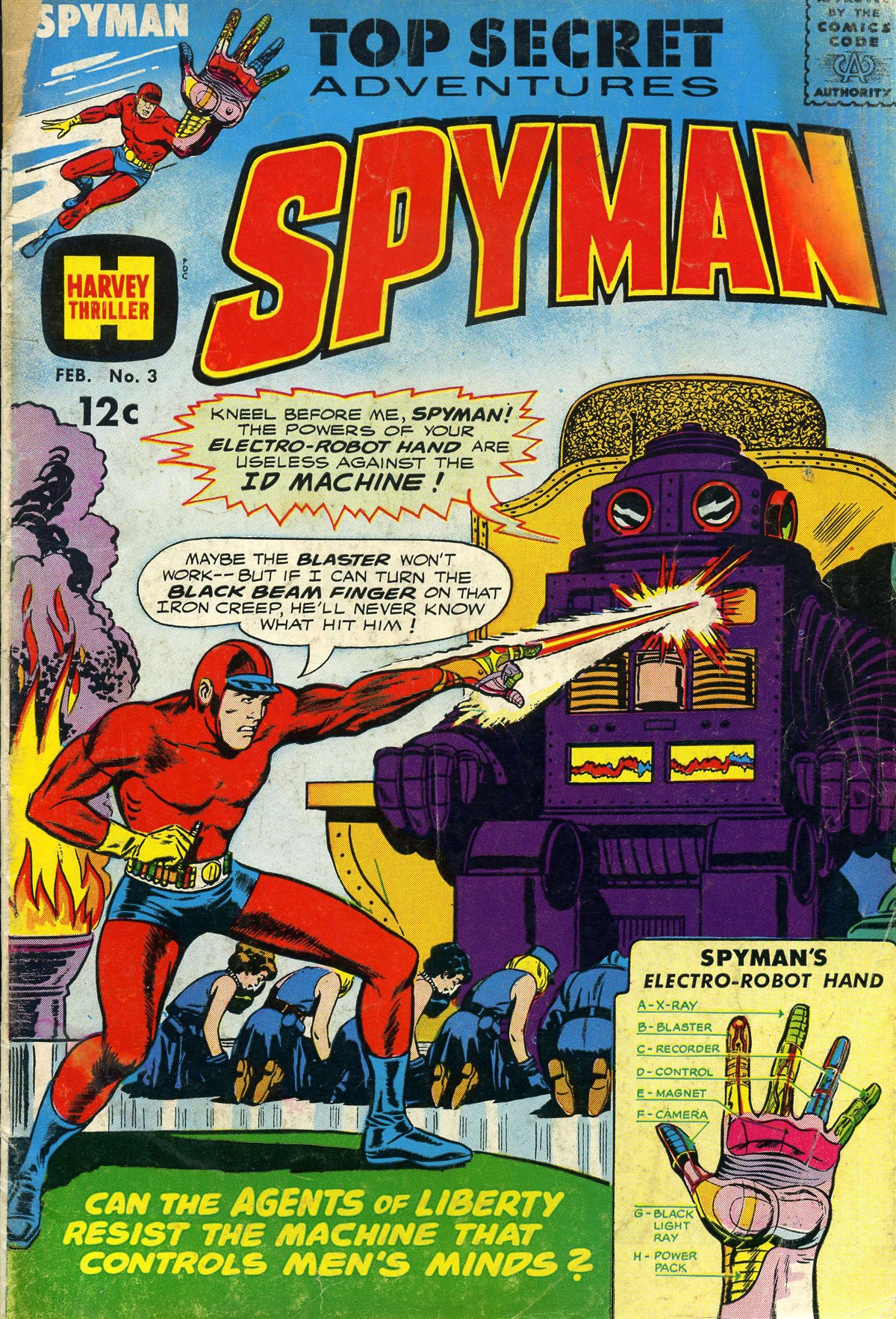 Read online Spyman comic -  Issue #3 - 1