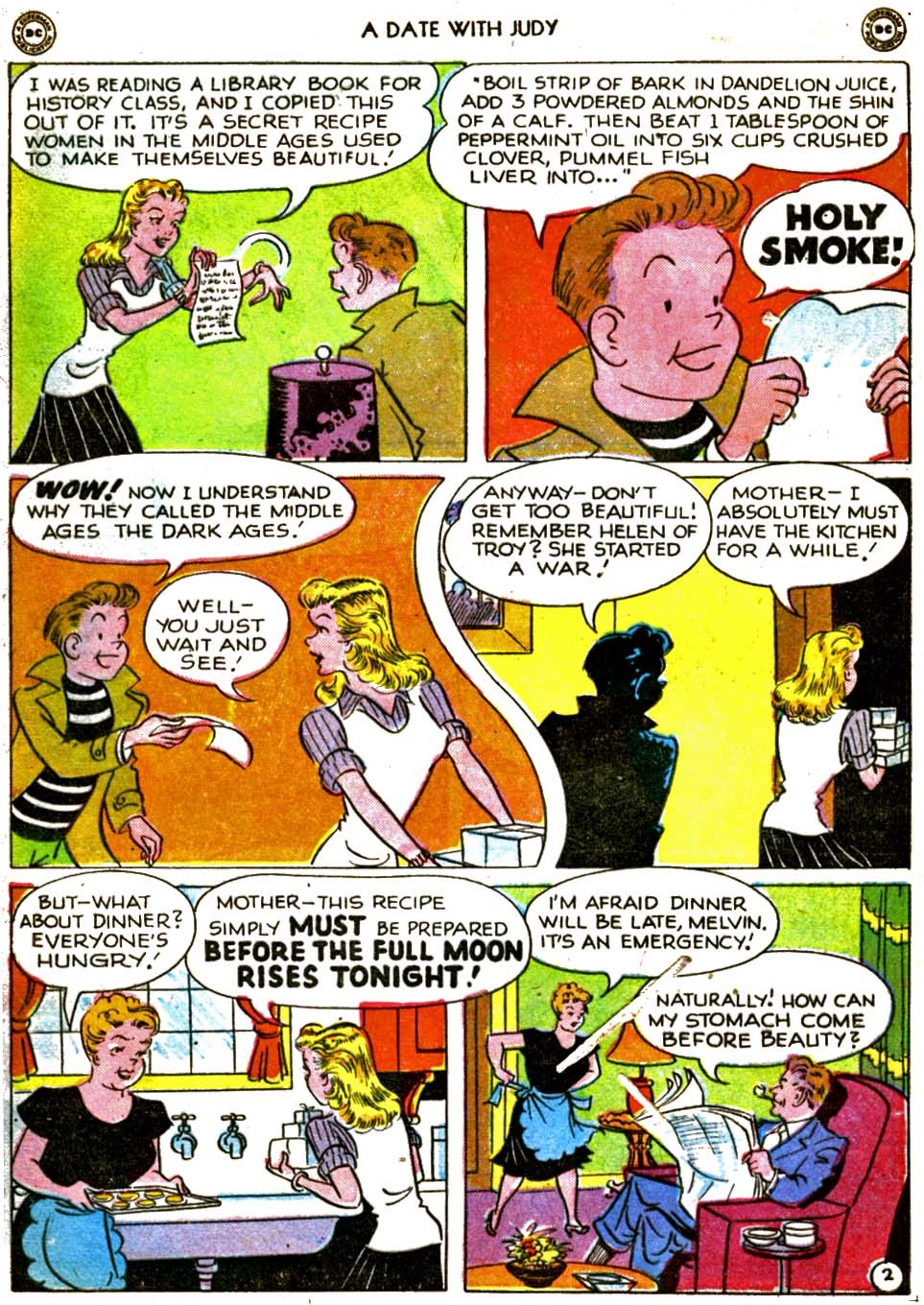 Read online A Date with Judy comic -  Issue #1 - 43