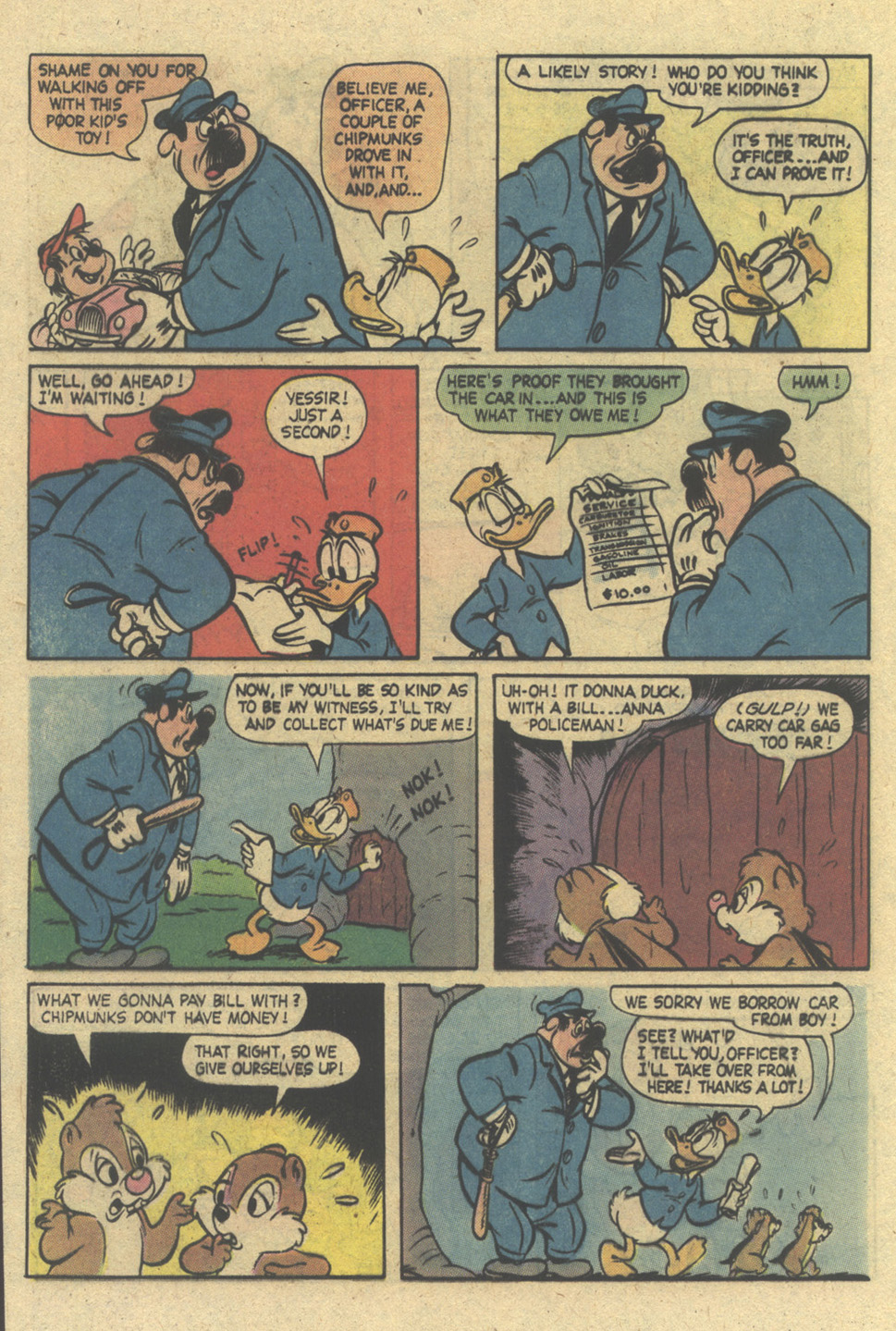 Read online Walt Disney Chip 'n' Dale comic -  Issue #51 - 16