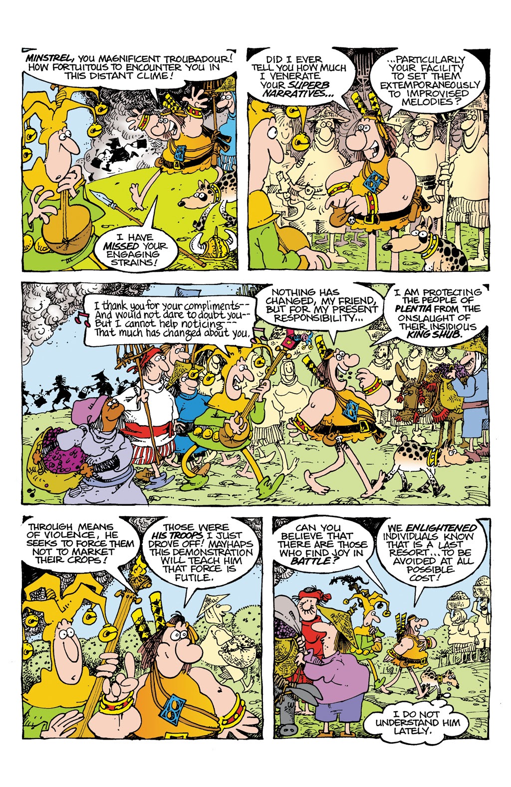 Read online Sergio Aragonés' Groo: The Most Intelligent Man In The World comic -  Issue # TPB - 23