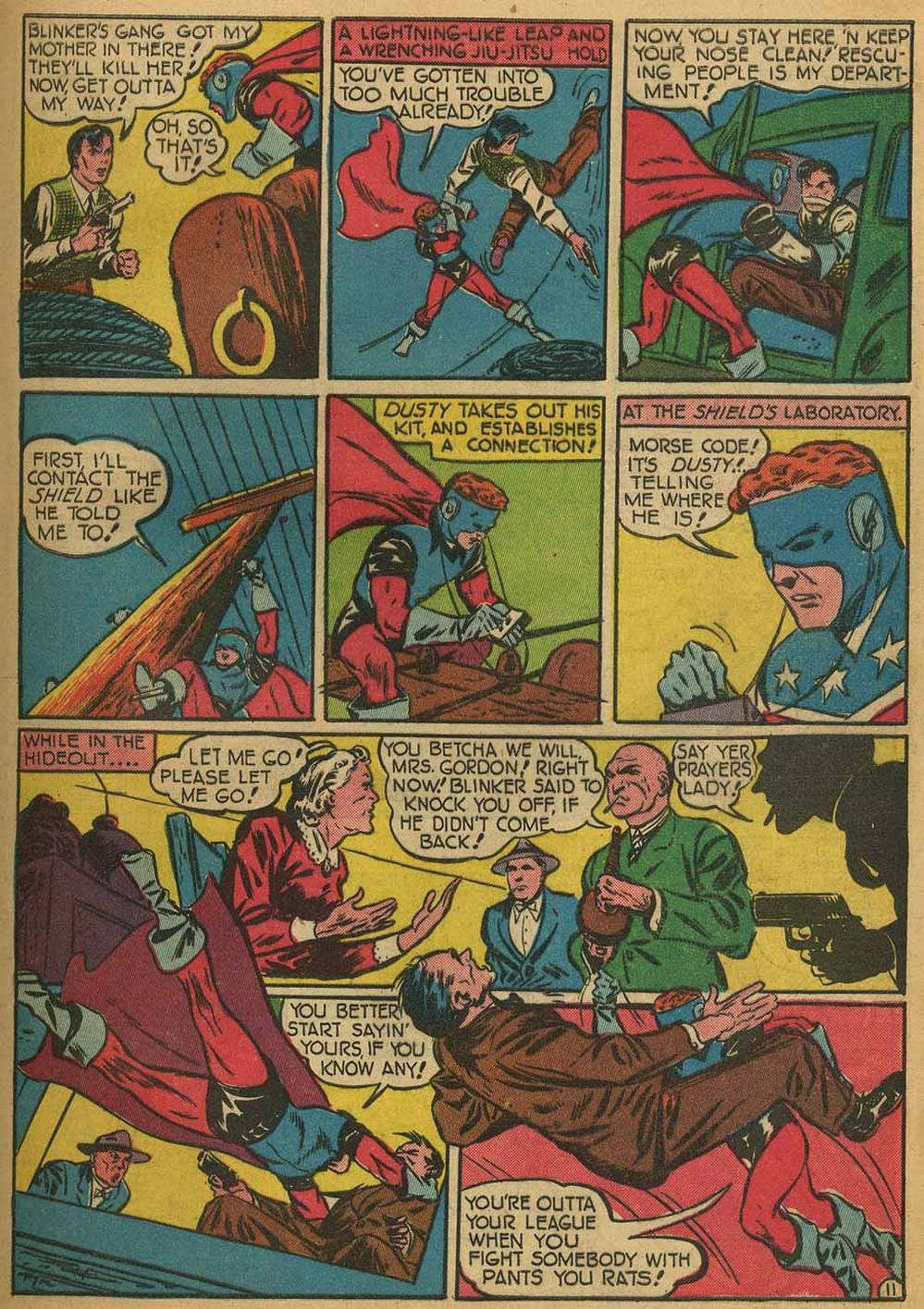 Read online Pep Comics comic -  Issue #17 - 14