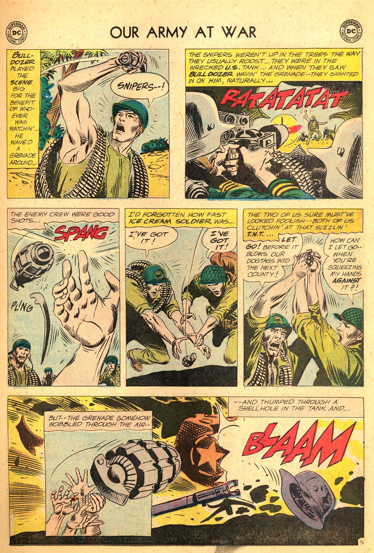 Read online Our Army at War (1952) comic -  Issue #130 - 7