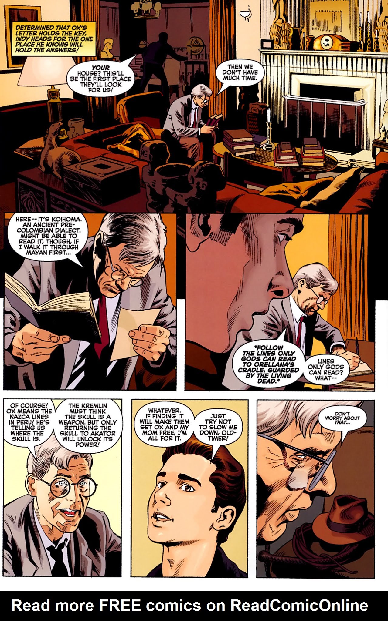 Read online Indiana Jones and the Kingdom of the Crystal Skull comic -  Issue #1 - 32
