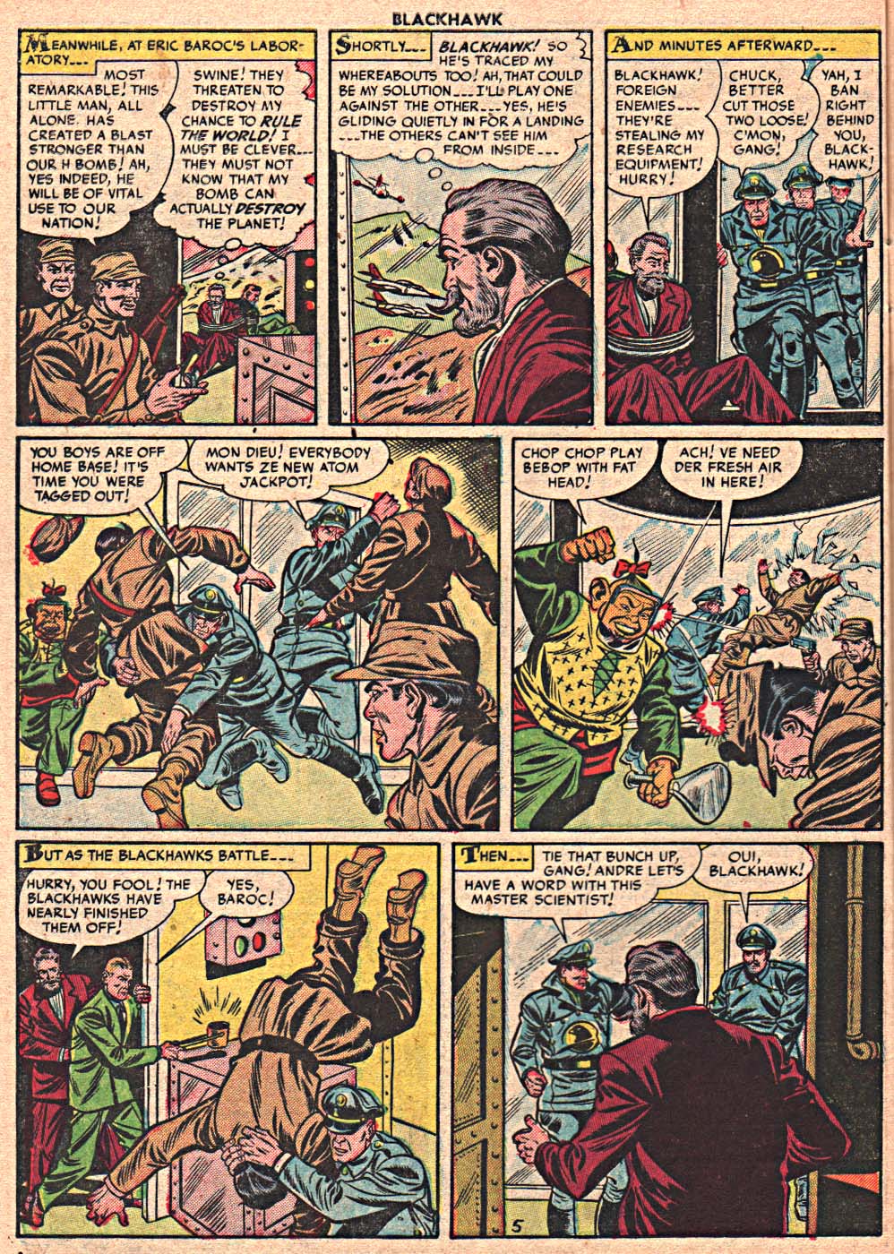 Read online Blackhawk (1957) comic -  Issue #75 - 30