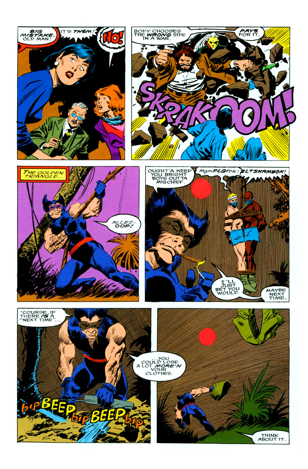 Read online Wolverine Classic comic -  Issue # TPB 1 - 113