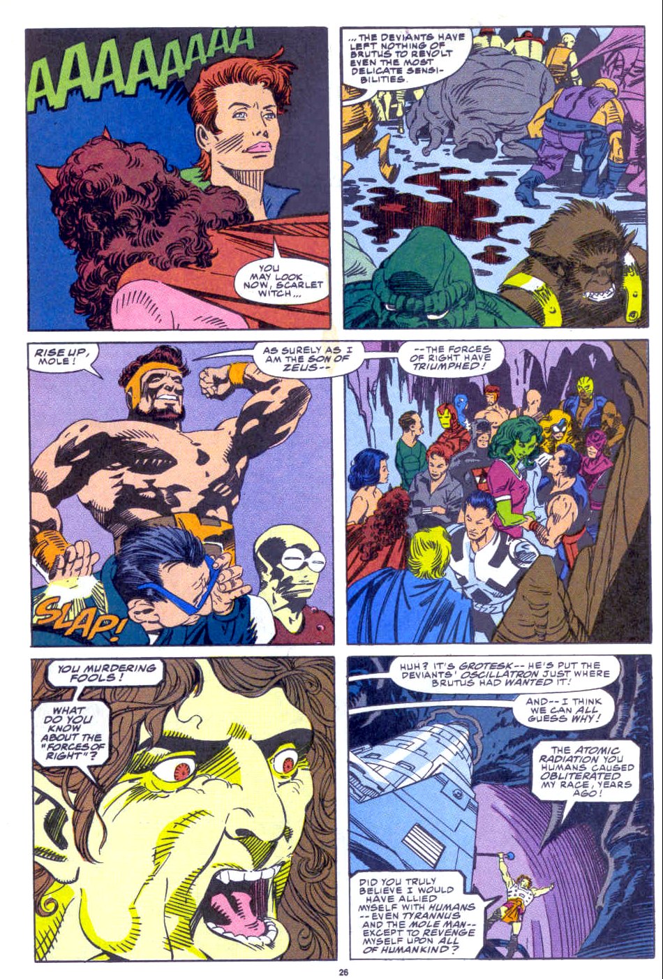 Read online Avengers West Coast (1989) comic -  Issue # Annual 6 - 24