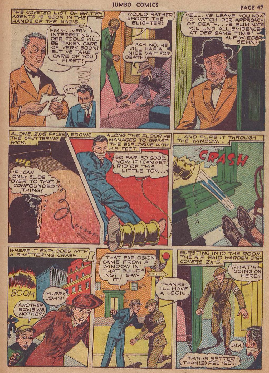 Read online Jumbo Comics comic -  Issue #39 - 48