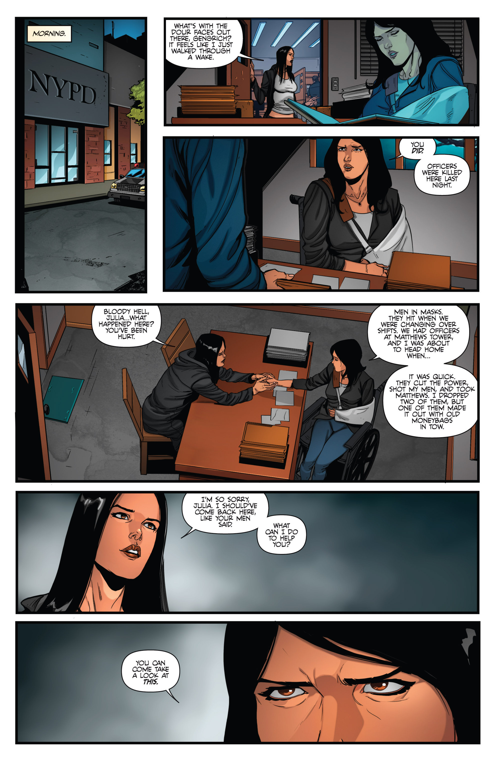 Read online Van Helsing vs The Mummy of Amun-Ra comic -  Issue #3 - 9