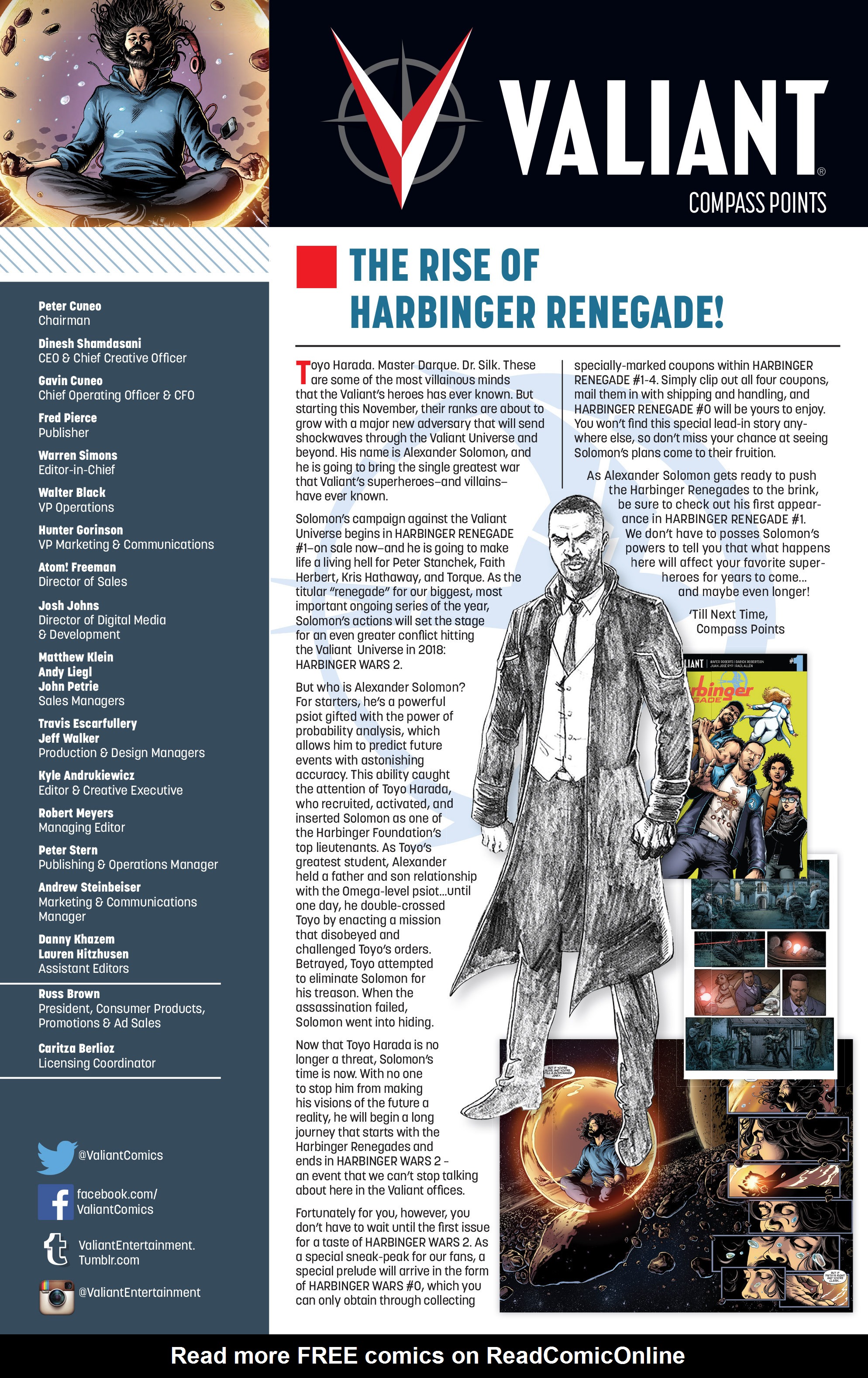 Read online Harbinger Renegade comic -  Issue #1 - 37