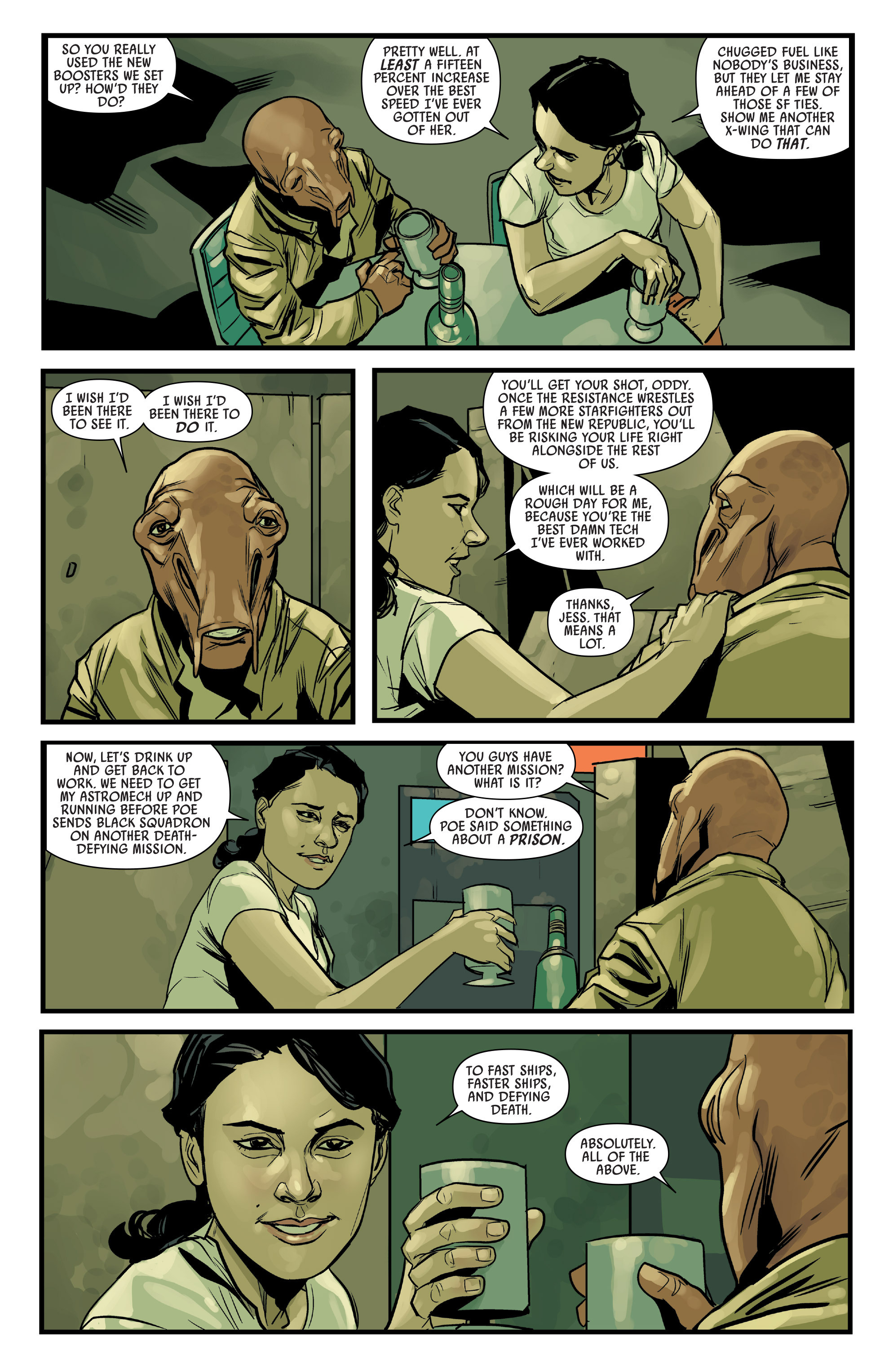 Read online Poe Dameron comic -  Issue #4 - 9