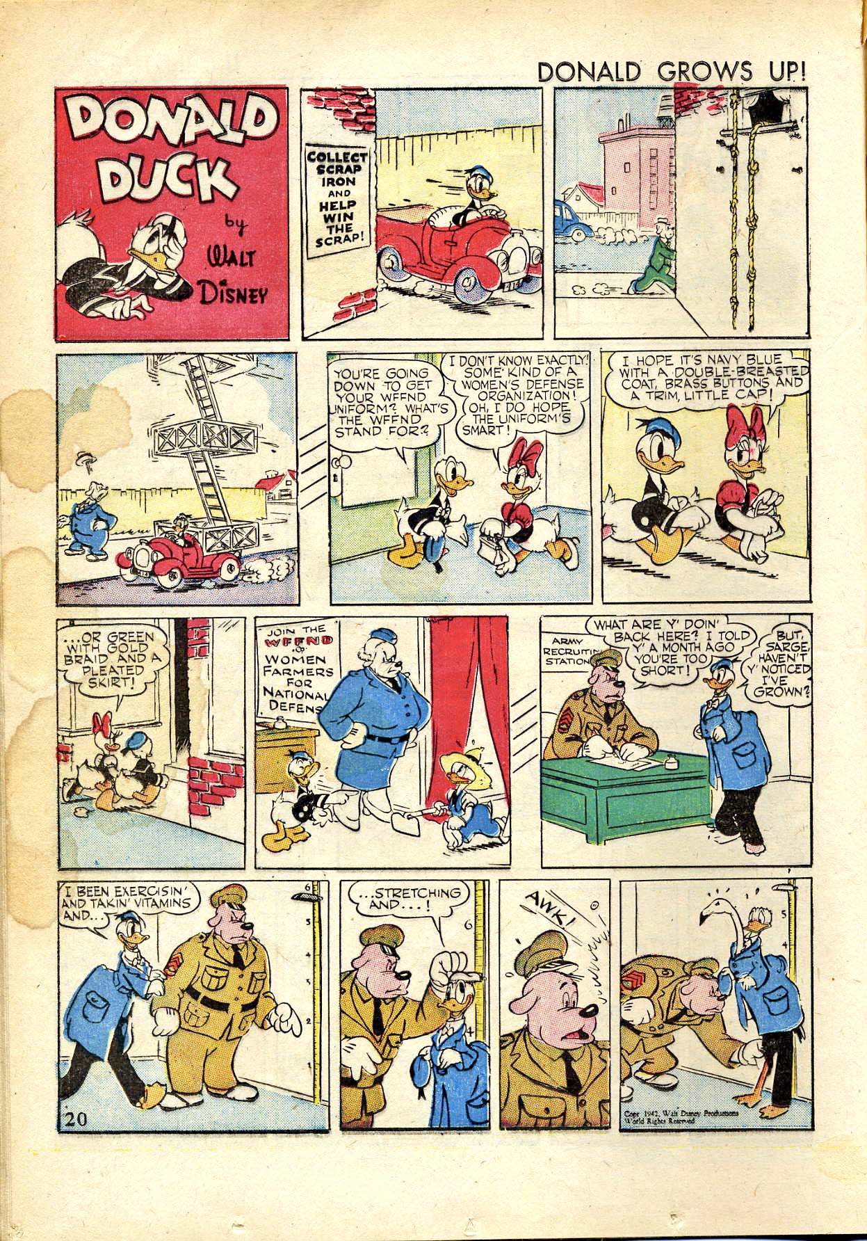 Read online Walt Disney's Comics and Stories comic -  Issue #24 - 22