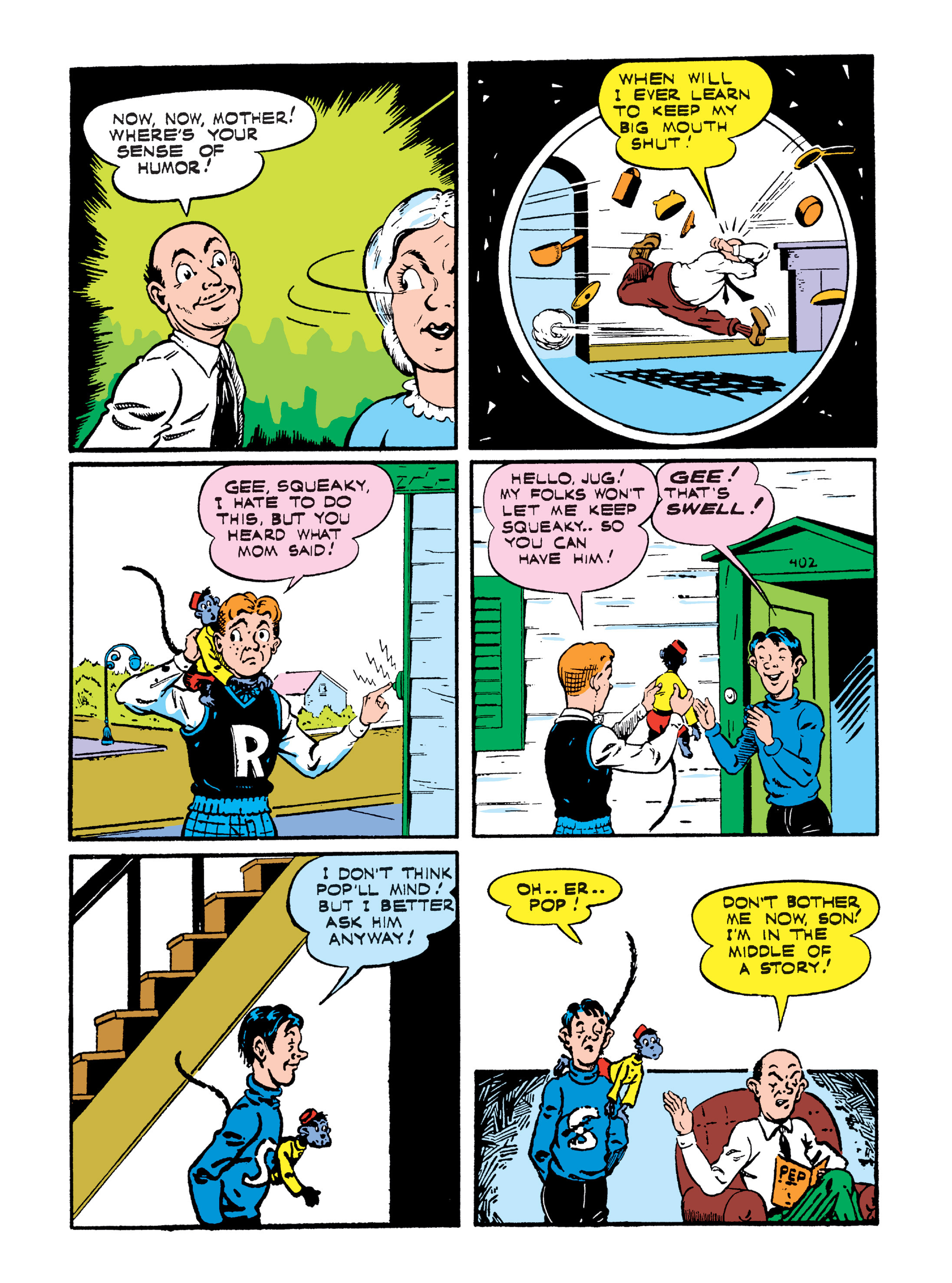 Read online Jughead and Archie Double Digest comic -  Issue #6 - 142