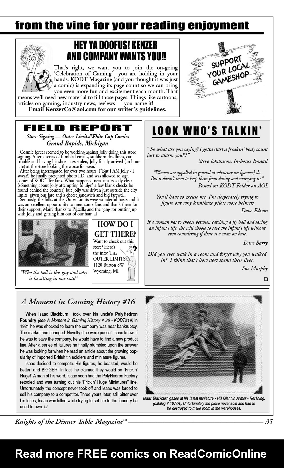 Read online Knights of the Dinner Table comic -  Issue #30 - 37