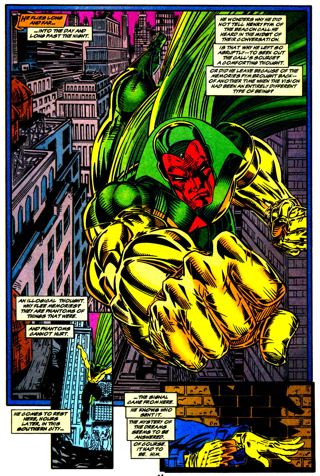 Read online The Vision comic -  Issue #1 - 11