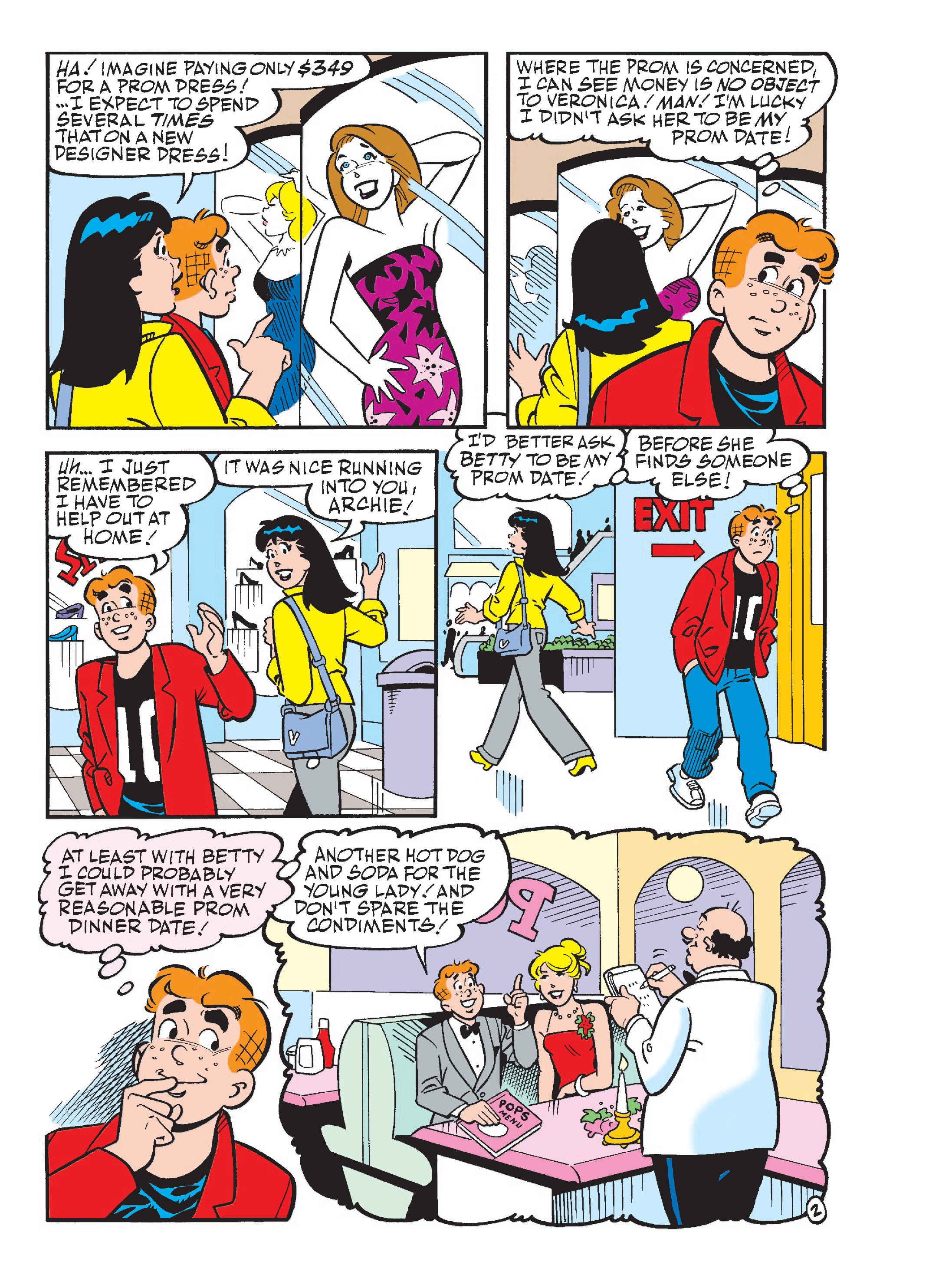 Read online Archie's Double Digest Magazine comic -  Issue #268 - 127