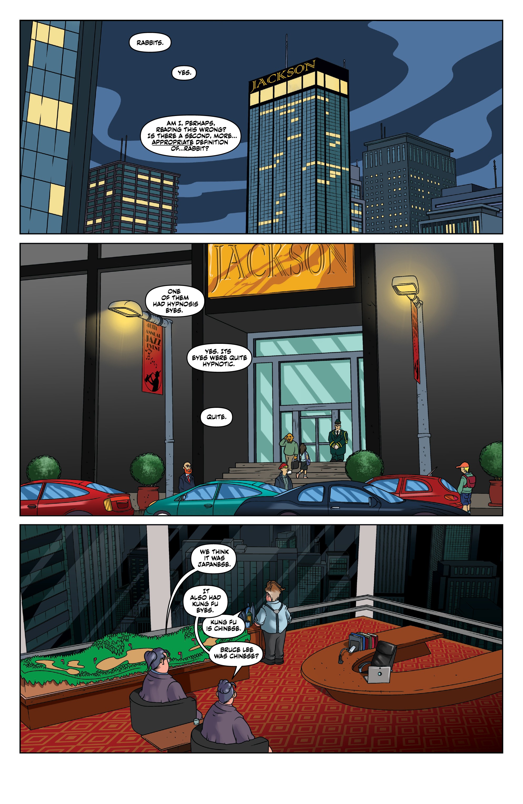Read online Auntie Agatha's Home For Wayward Rabbits comic -  Issue #4 - 10