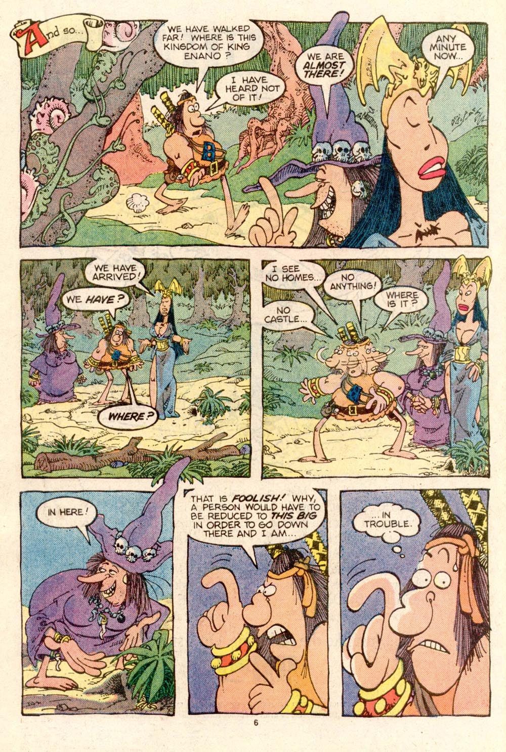 Read online Sergio Aragonés Groo the Wanderer comic -  Issue #26 - 6