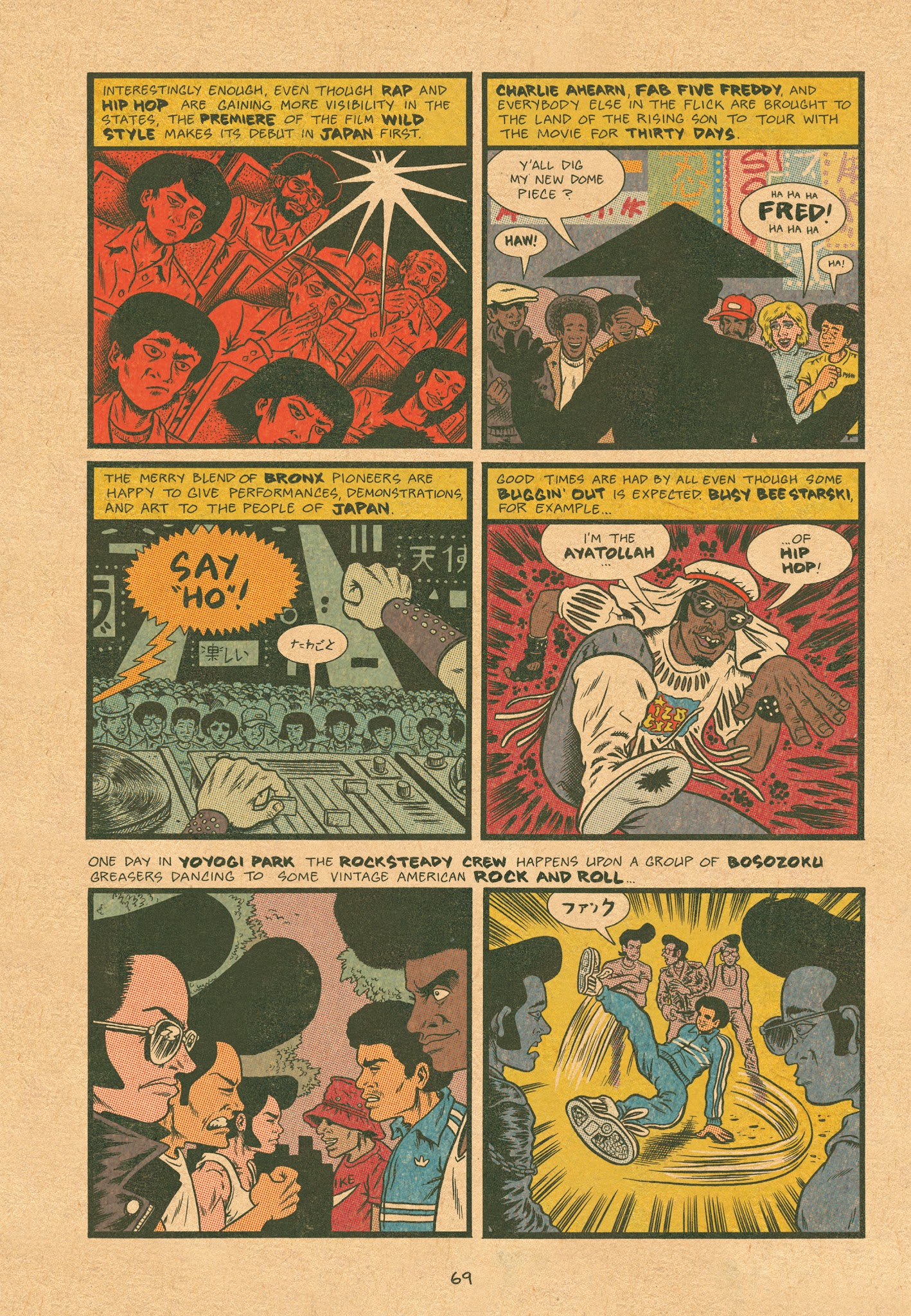 Read online Hip Hop Family Tree (2013) comic -  Issue # TPB 2 - 70