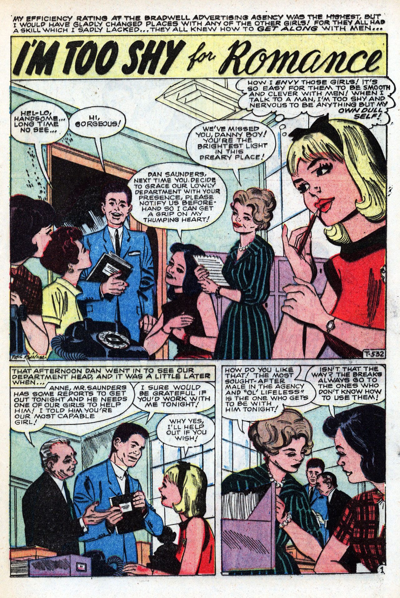 Read online Love Romances comic -  Issue #85 - 21