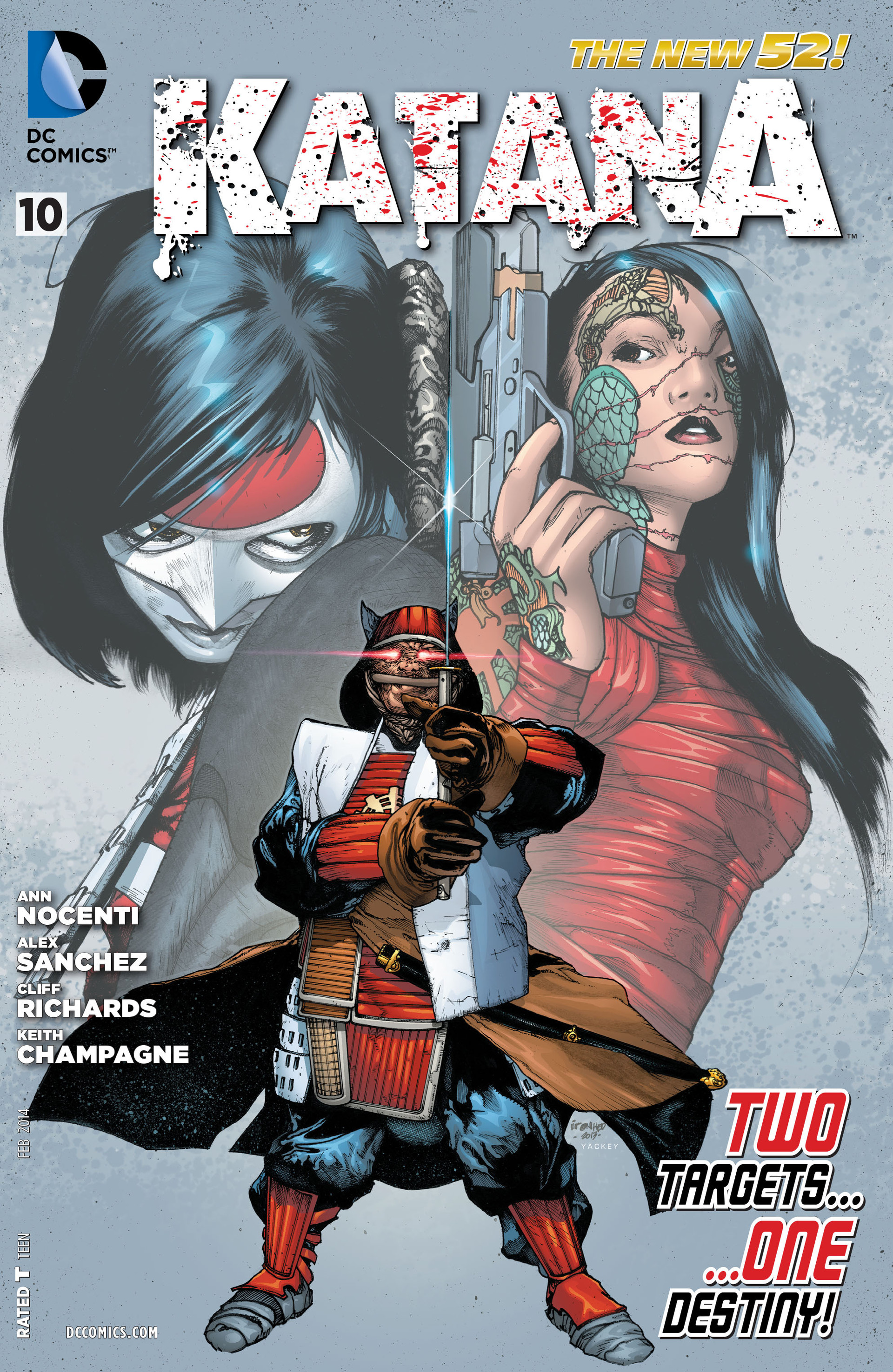 Read online Katana comic -  Issue #10 - 1