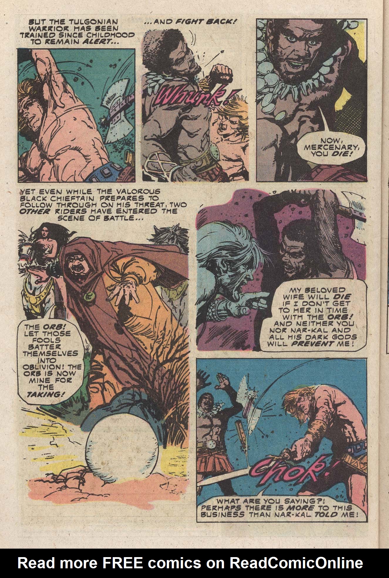 Read online Dagar the Invincible comic -  Issue #9 - 24
